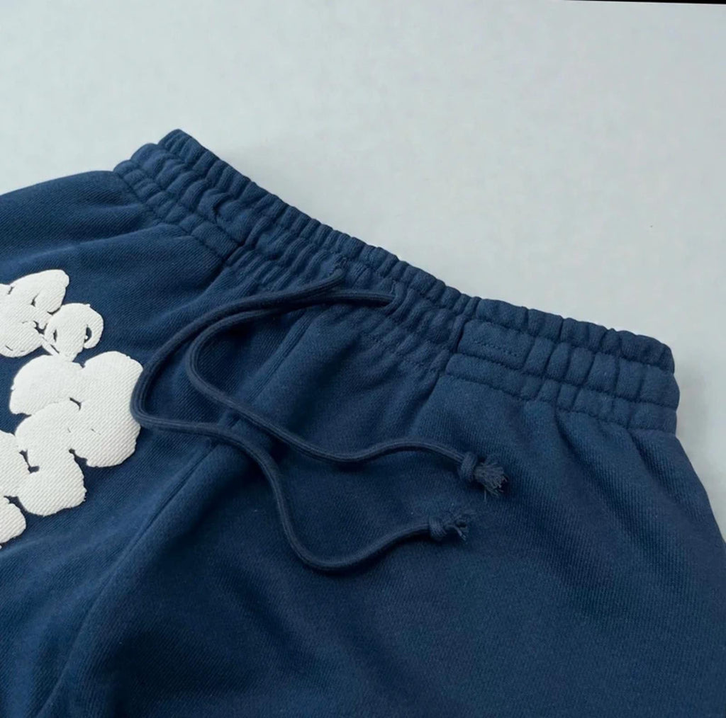 Denim Tears Cotton Wreath Joggers Navy