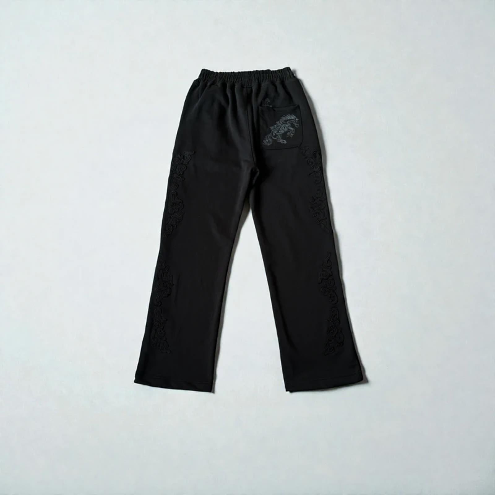 Derschutze Western Joggers Black