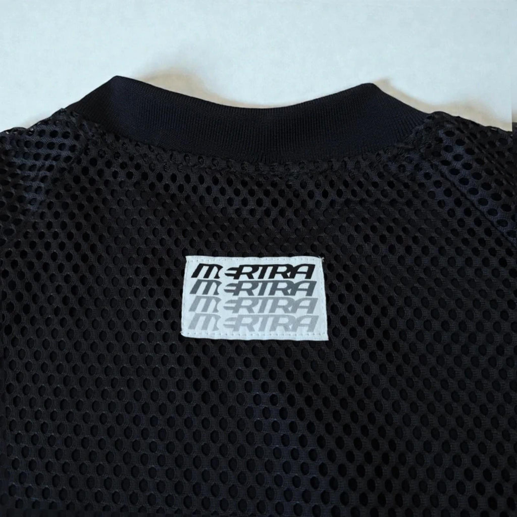 Mertra Layered mesh Jersey Black