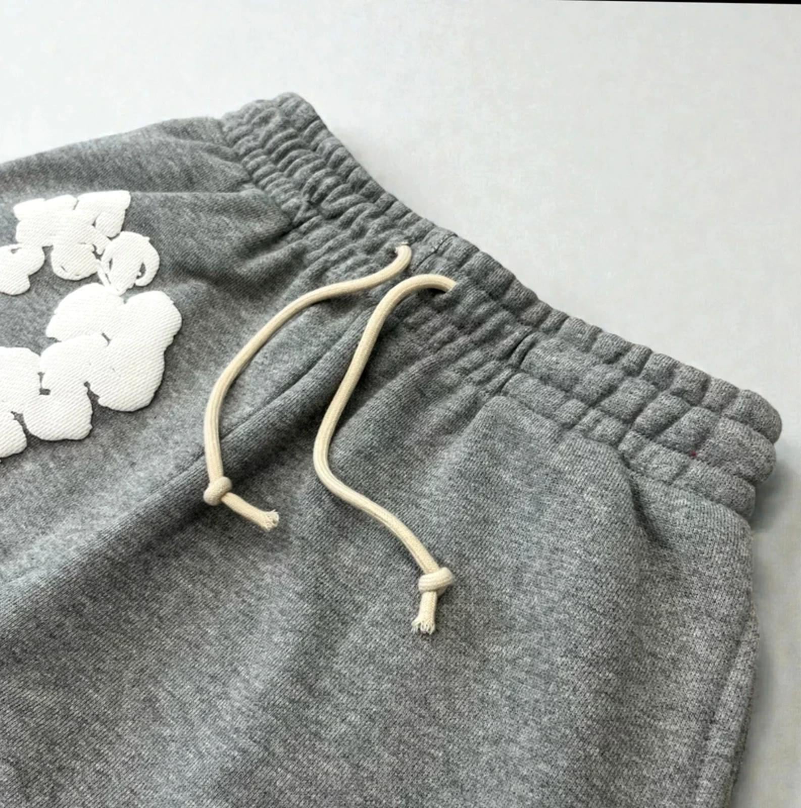Denim Tears Cotton Wreath Joggers Grey