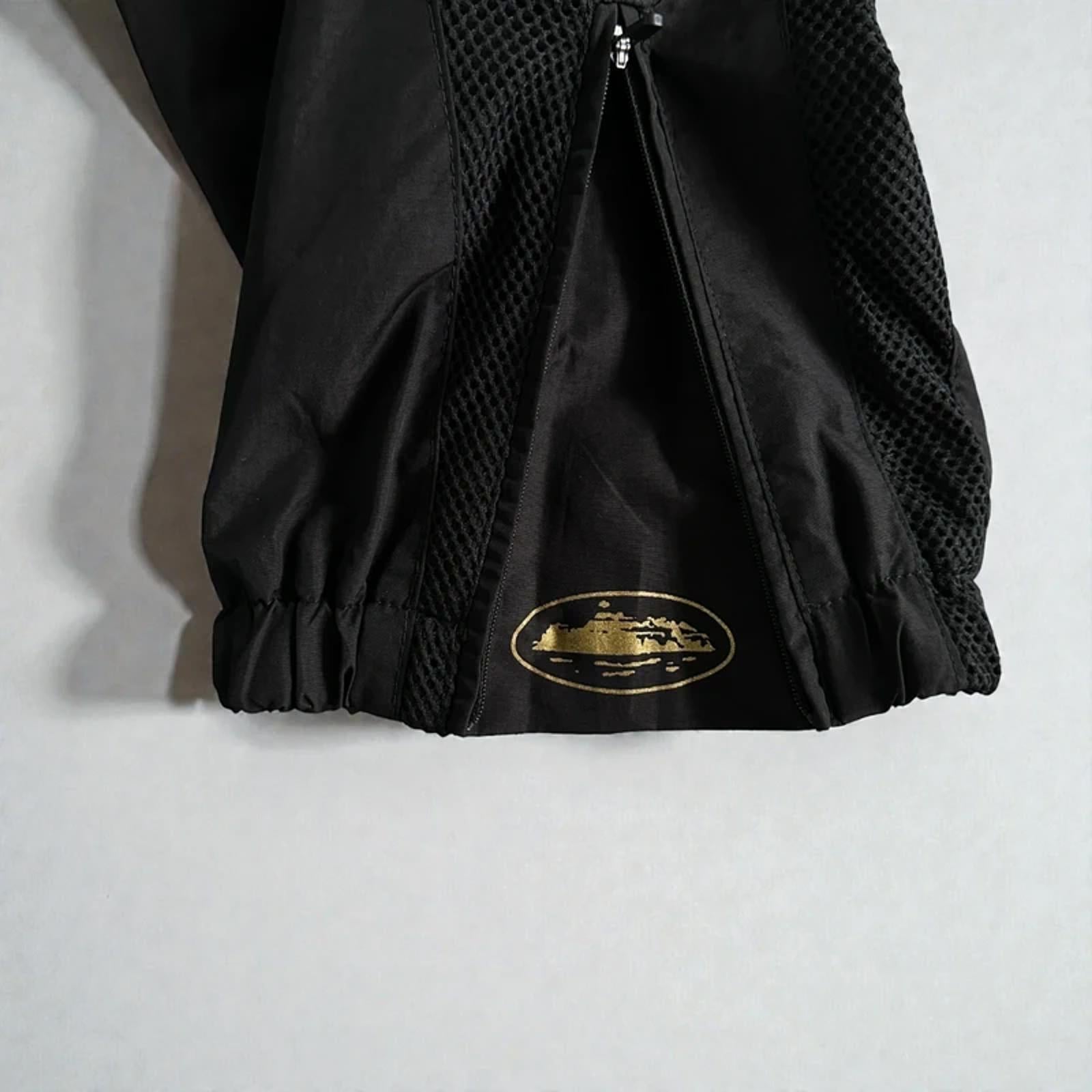 Corteiz Olympic Shuku Brazil Joggers Black