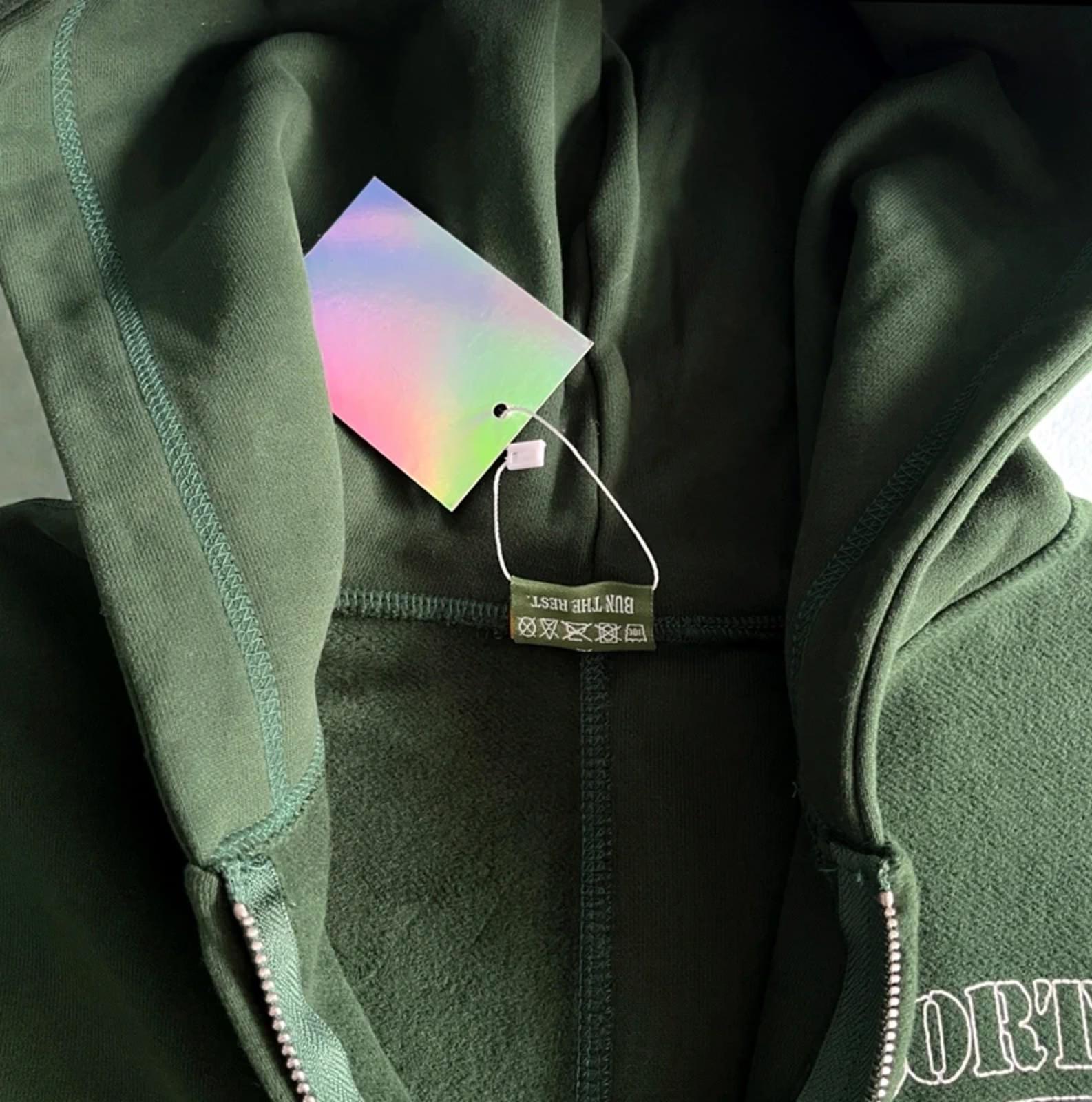 Corteiz Superior V2 Zip-Up Hoodie Green