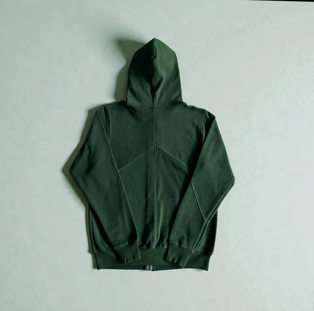 Corteiz Superior V2 Zip-Up Hoodie Green