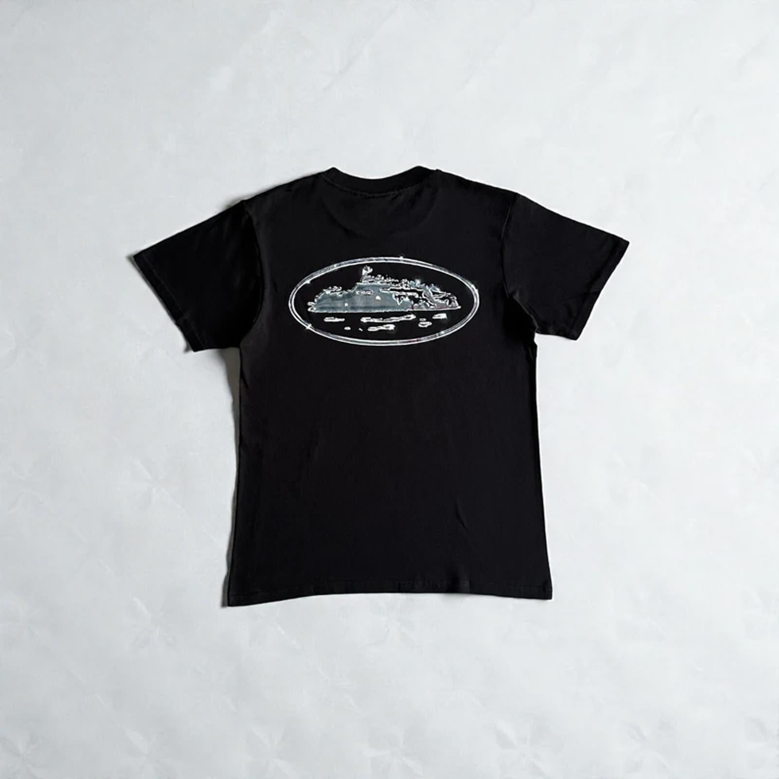 Corteiz Places + Faces Tee Black