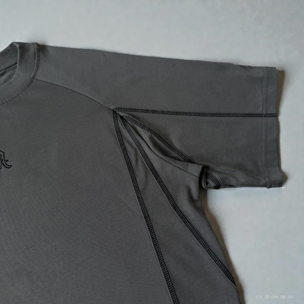 Mertra Overlock T-Shirt Grey