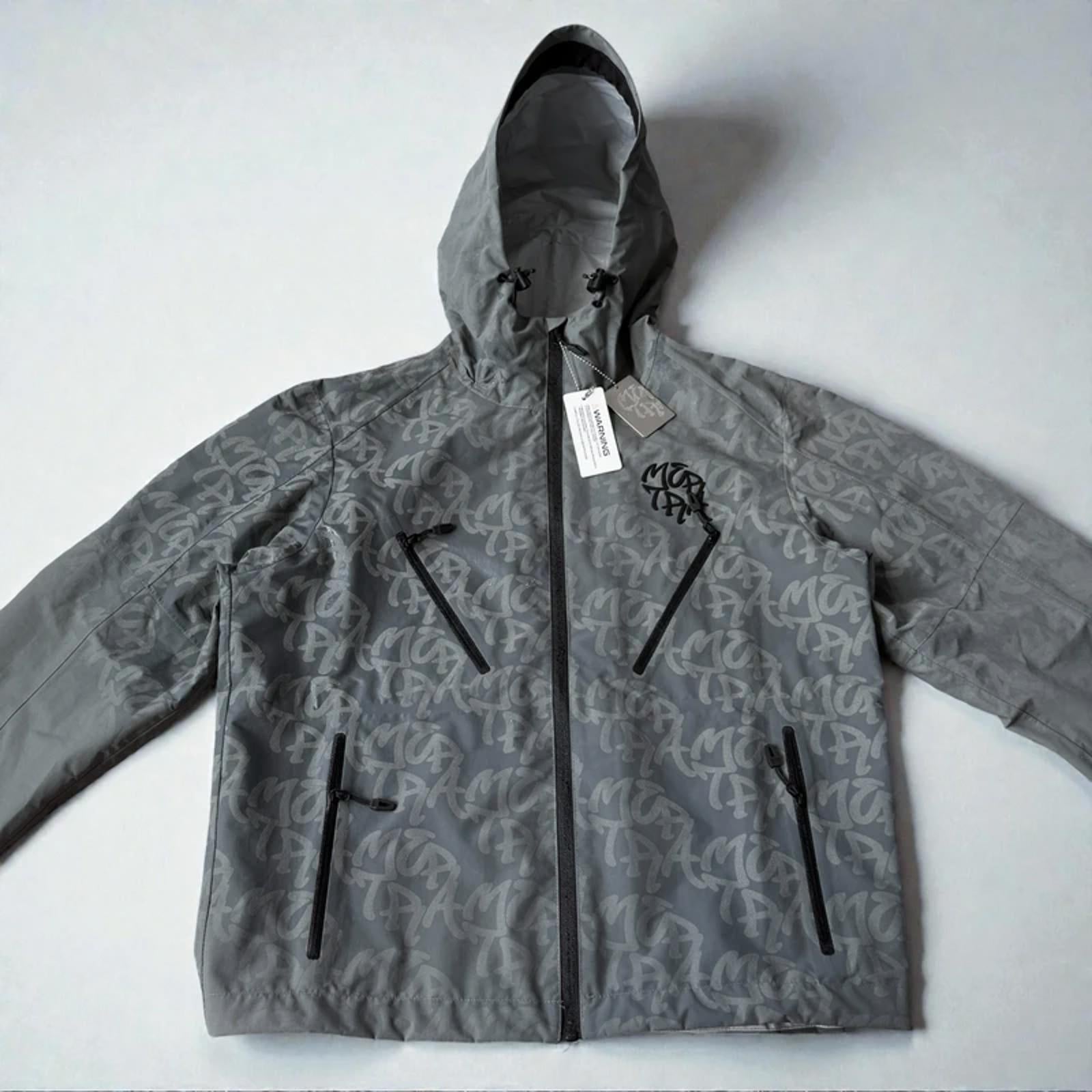 Mertra Water Reactive Windbreaker Grey