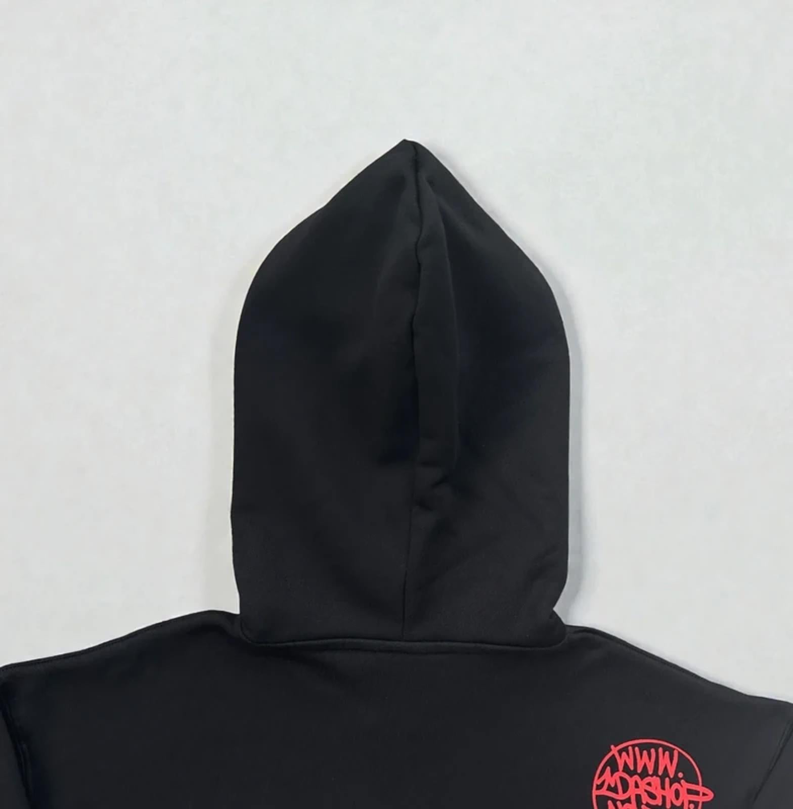 IDA Zip up hoodie Black