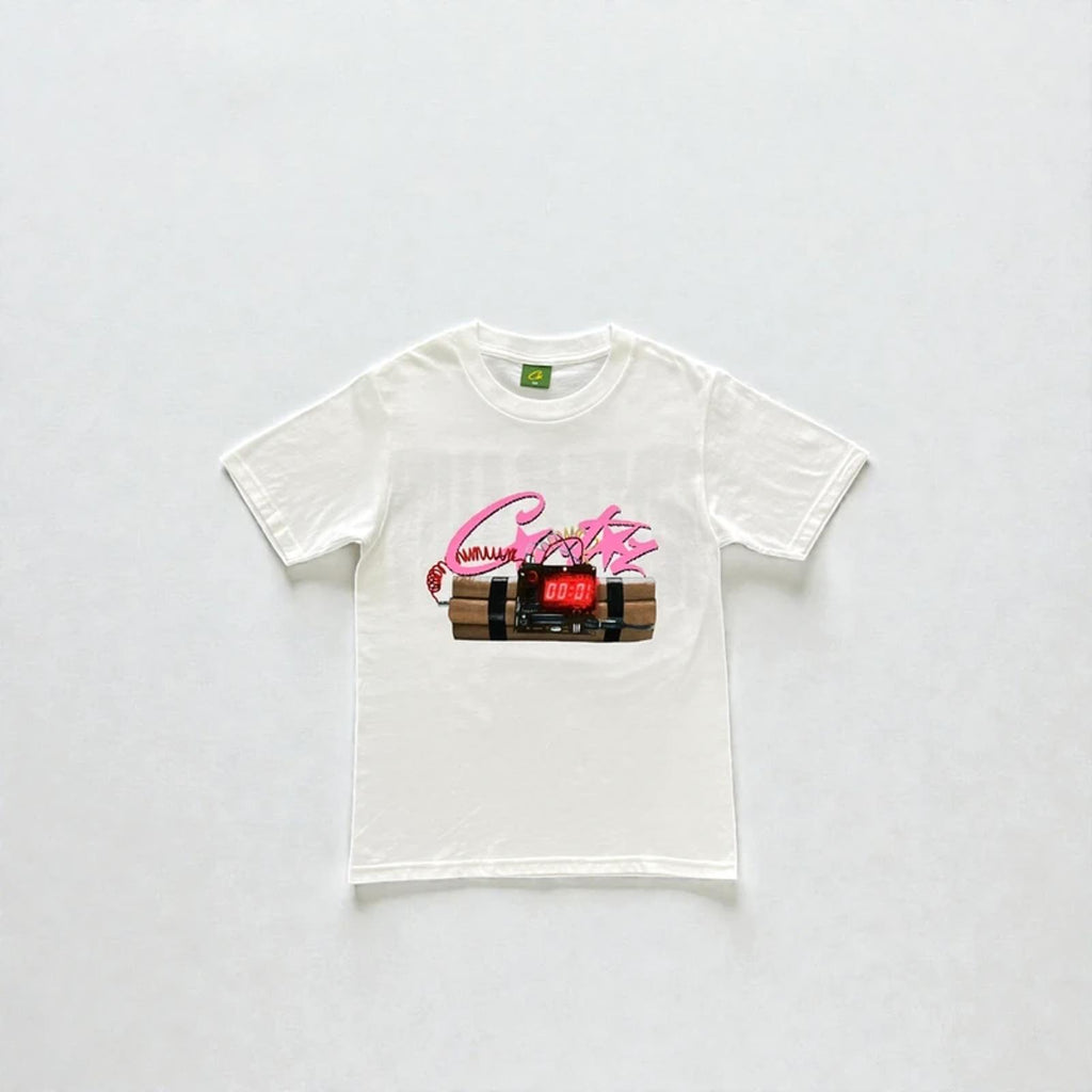 Corteiz No Time 4 Luv Tee White