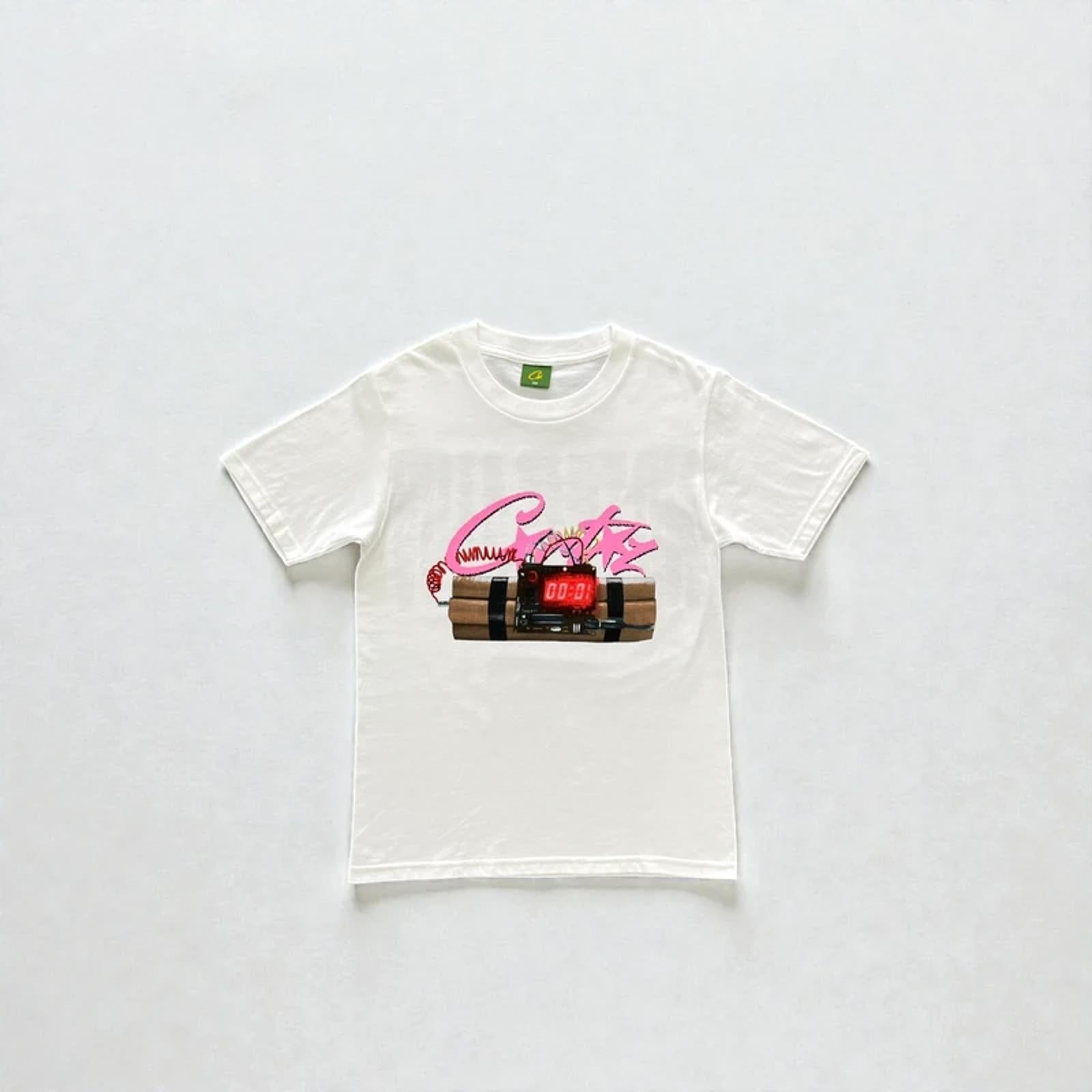 Corteiz No Time 4 Luv Tee White