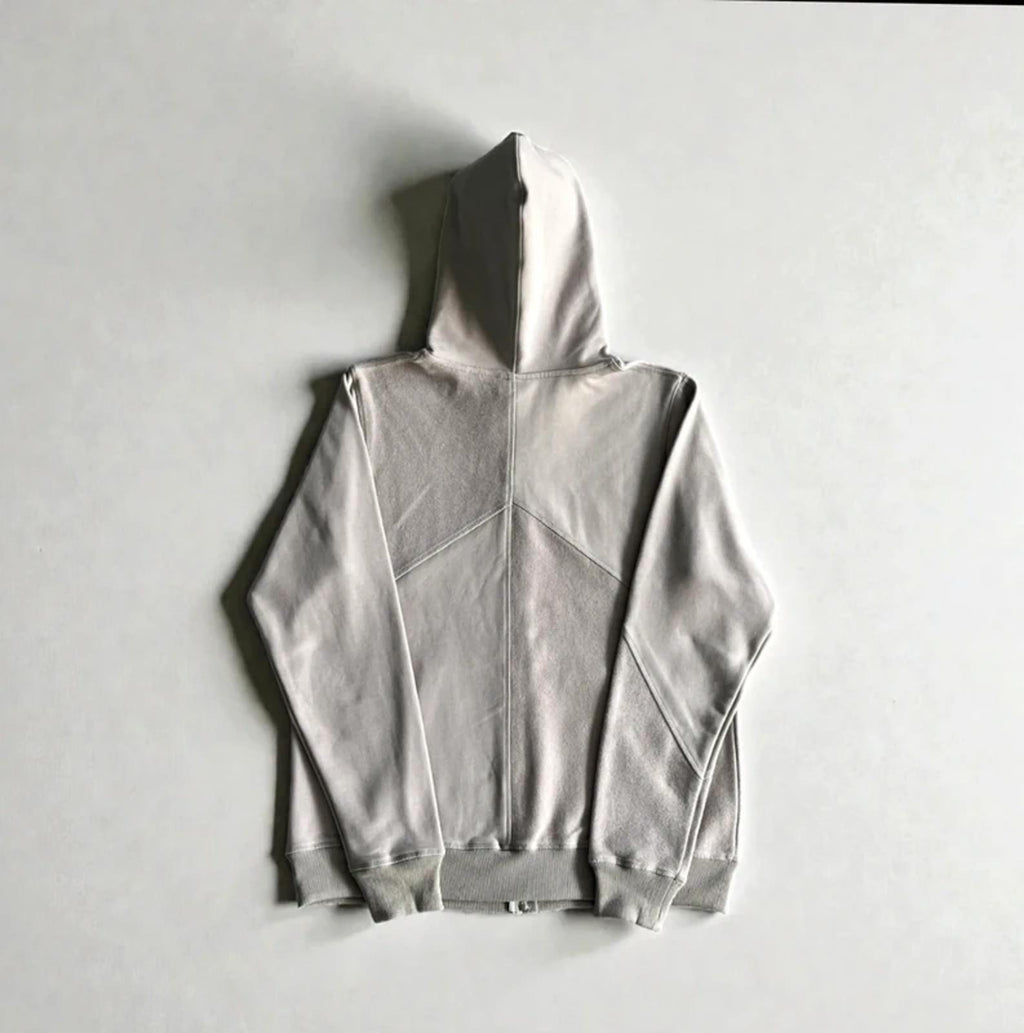 Corteiz Superior V2 Zip-Up Hoodie Grey