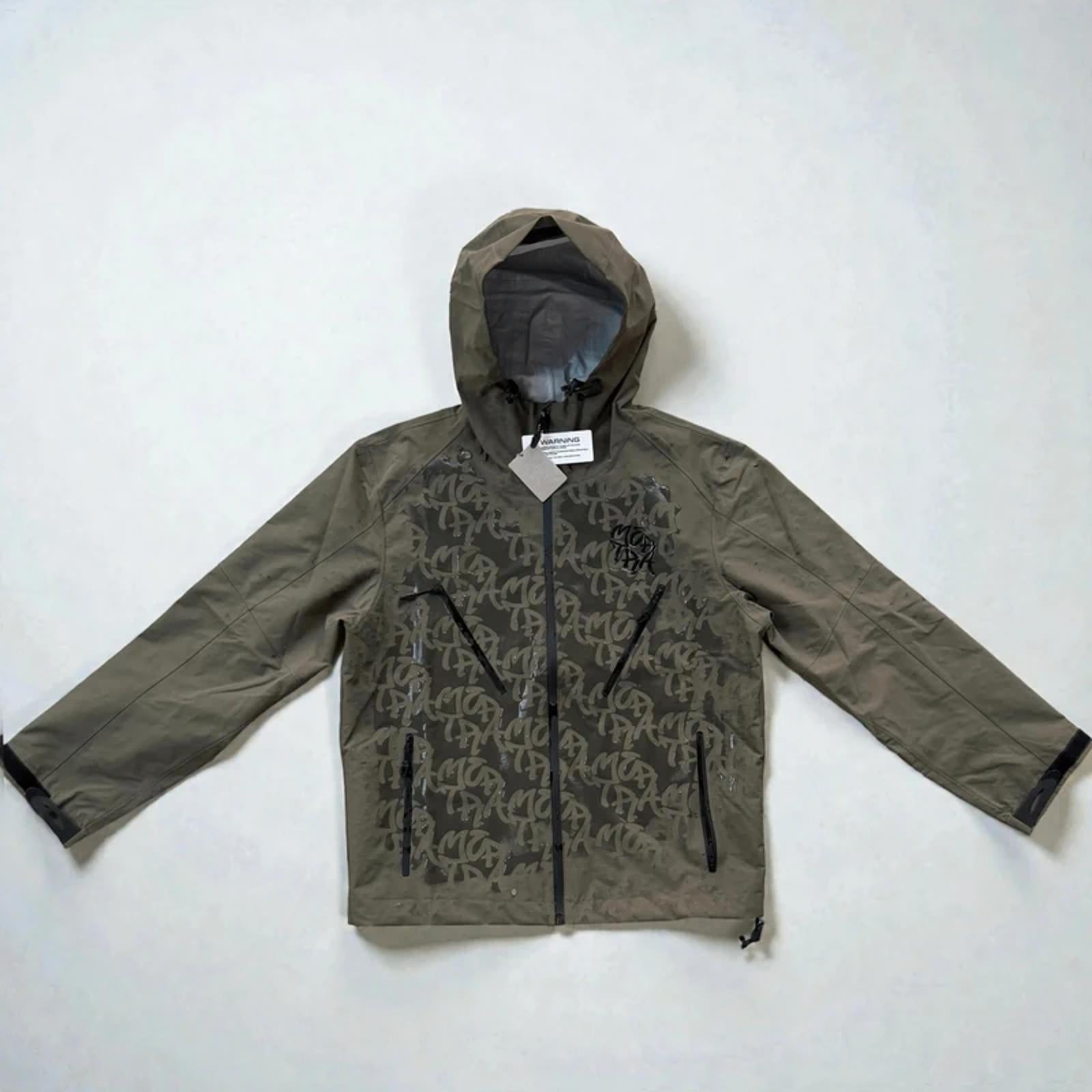 Mertra Water Reactive windbreaker Khaki