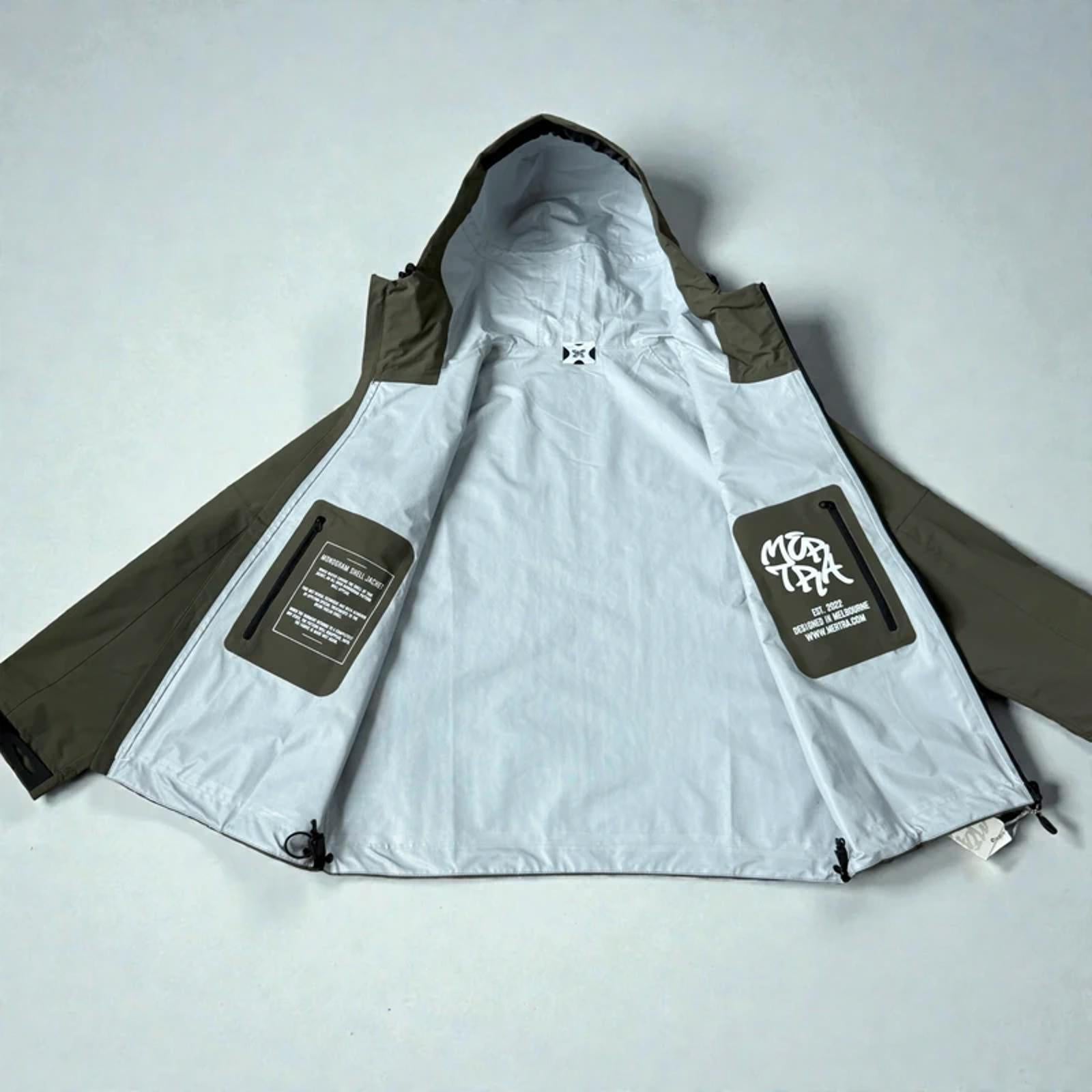 Mertra Water Reactive Windbreaker Khaki