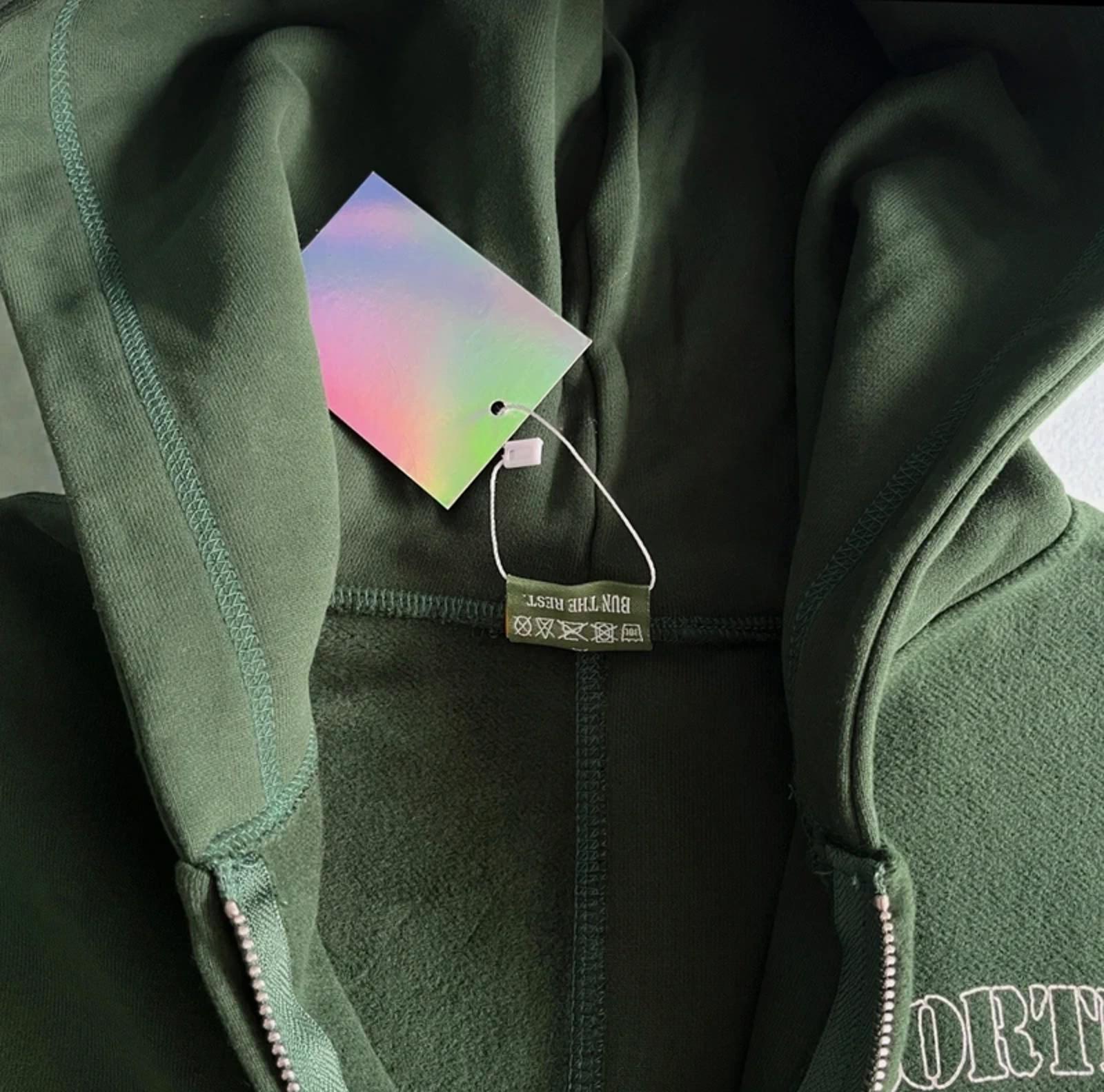 Corteiz Superior V2 Zip-Up Hoodie Green