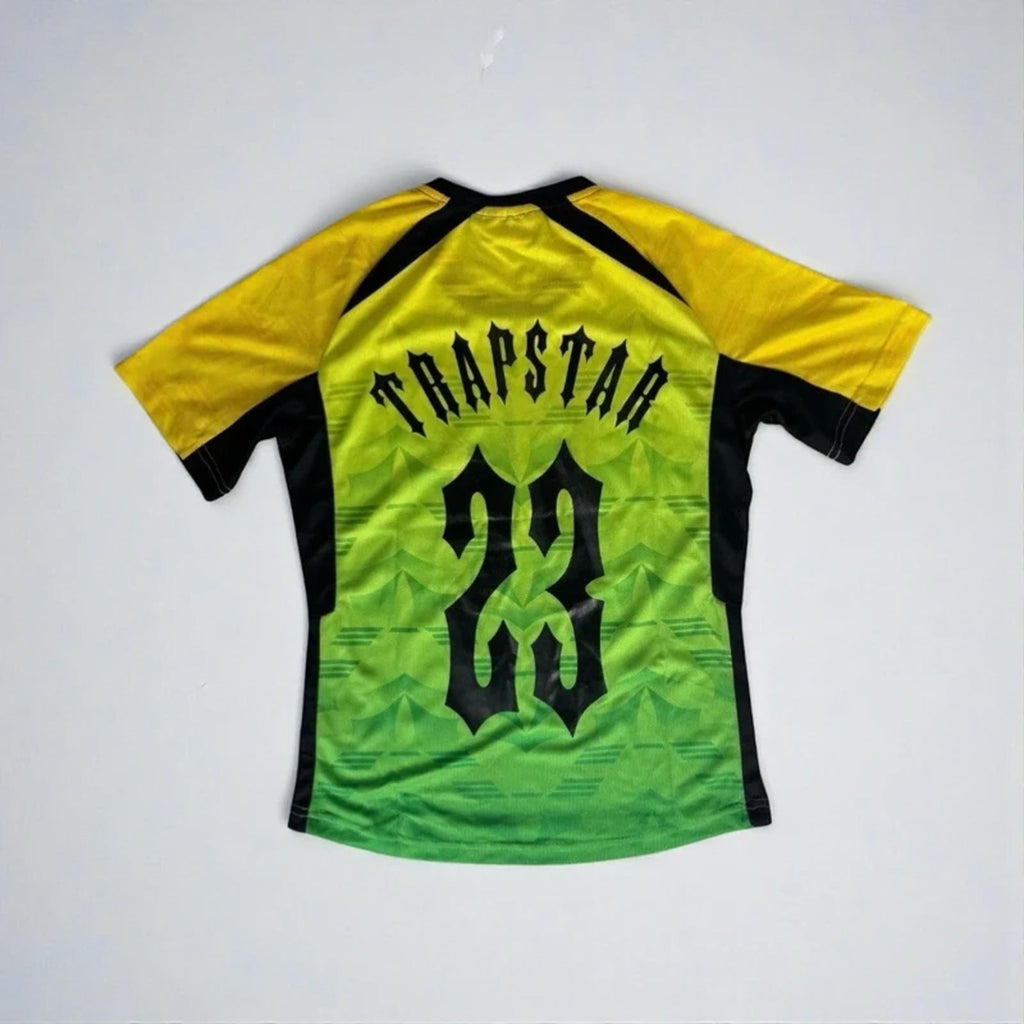 Trapstar Carnival Edition Football Jersey Green