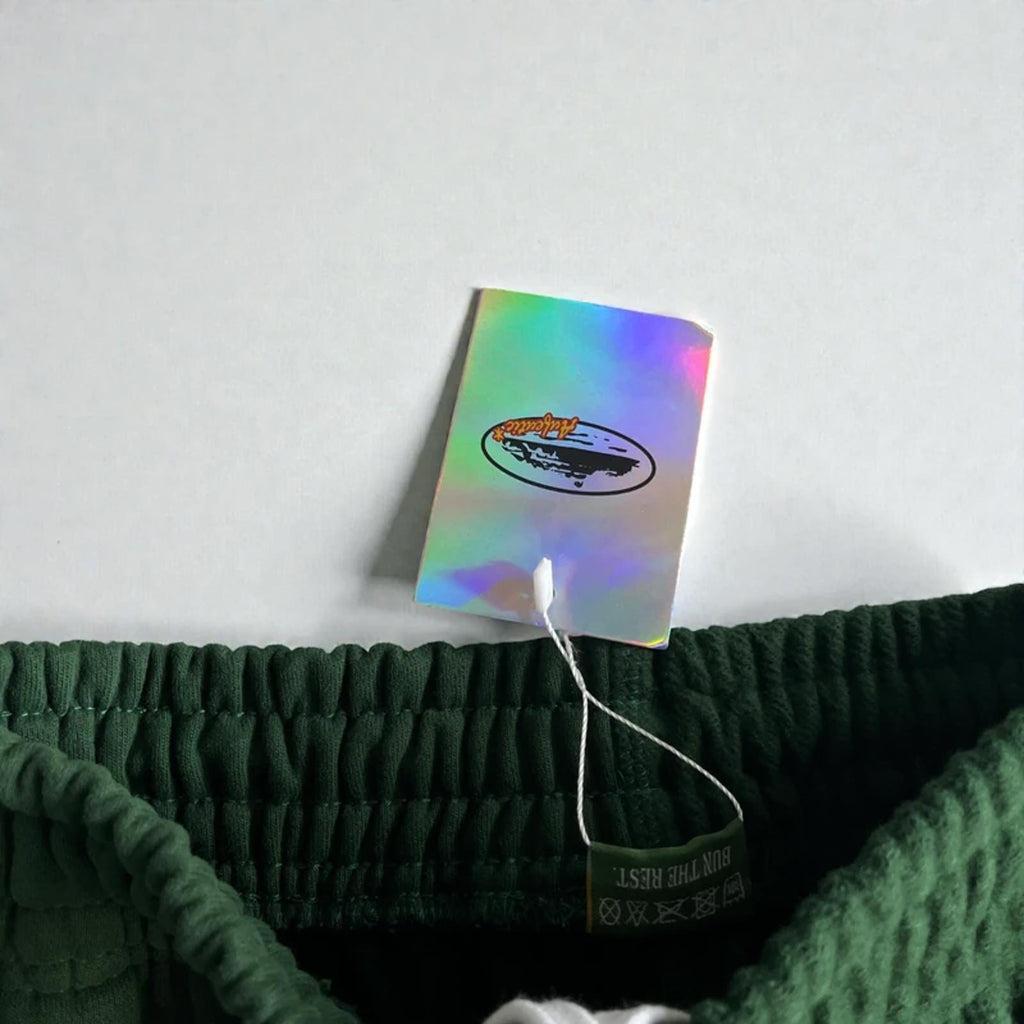 Corteiz Superior V2 Zip-Up Joggers Green