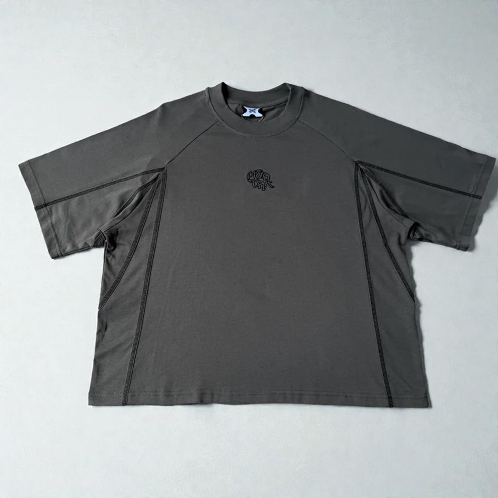 Mertra Overlock T-Shirt Grey