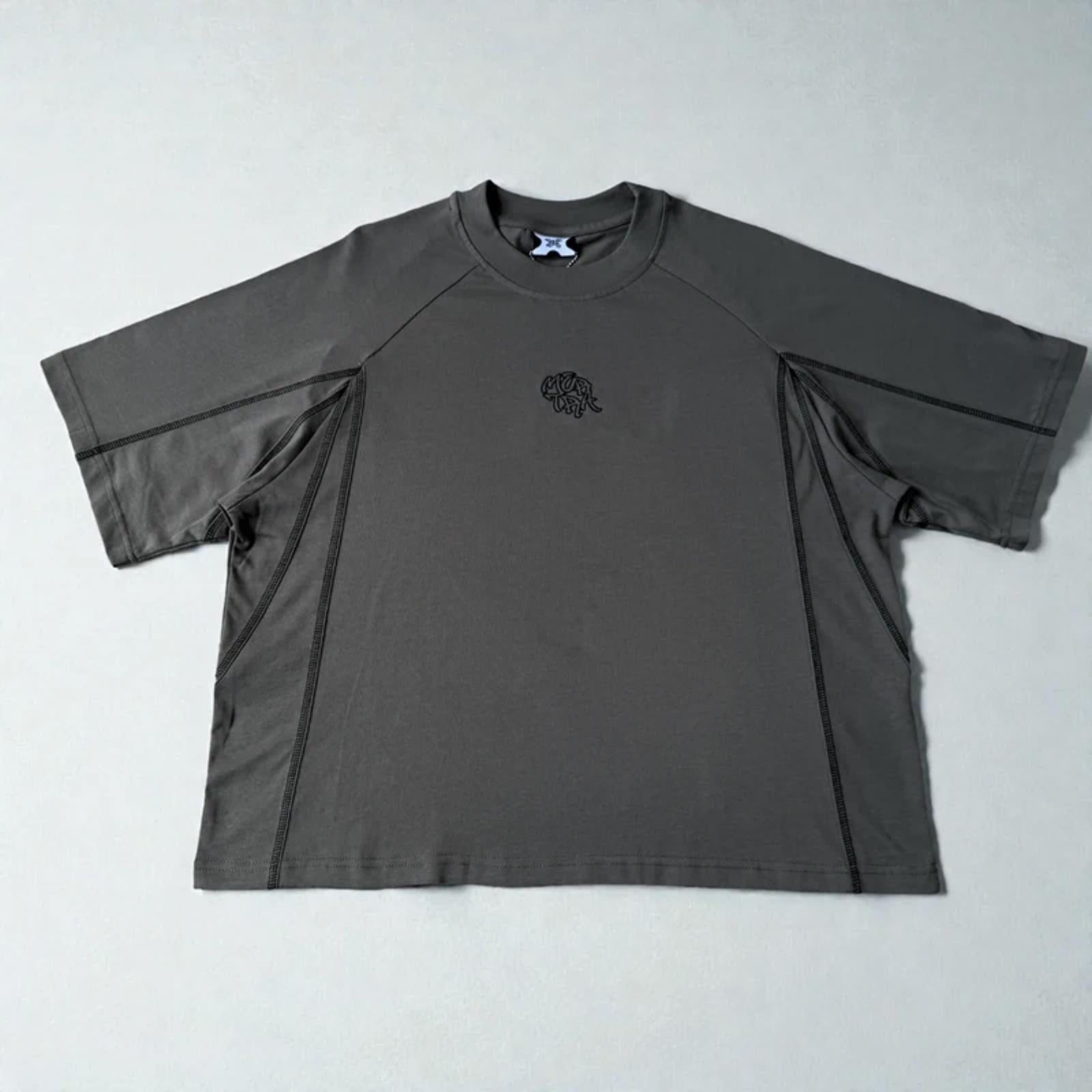 Mertra Overlock T-Shirt Grey