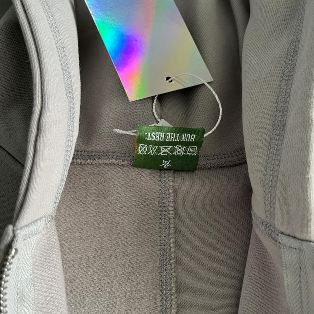 Corteiz Superior V2 Zip-Up Hoodie Grey