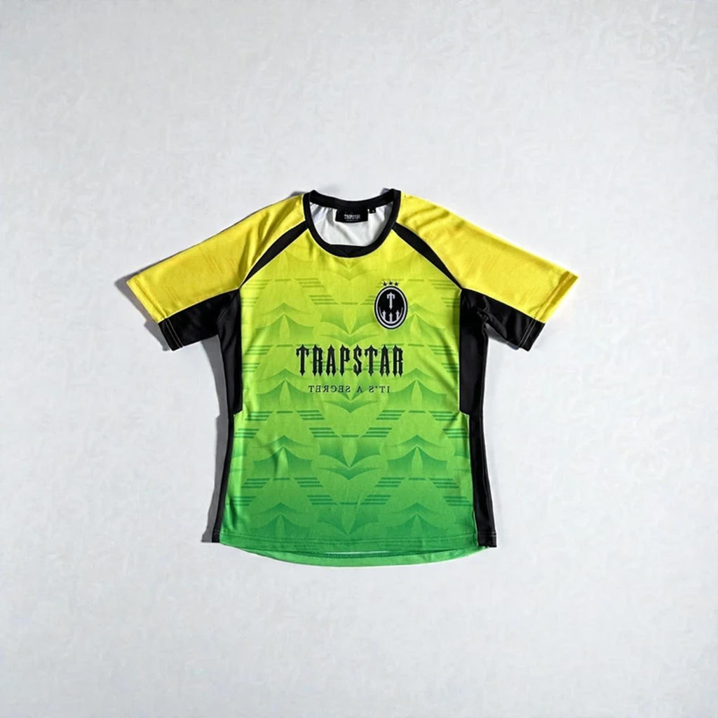 Trapstar Carnival Edition Football Jersey Green
