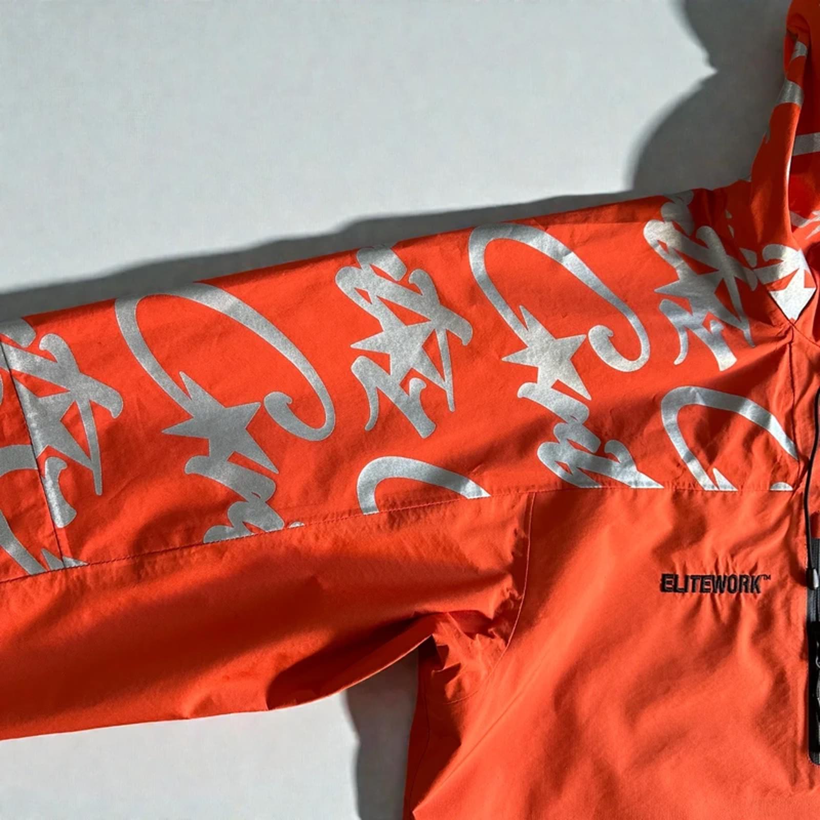 Corteiz Elitework Shell Jacket Orange