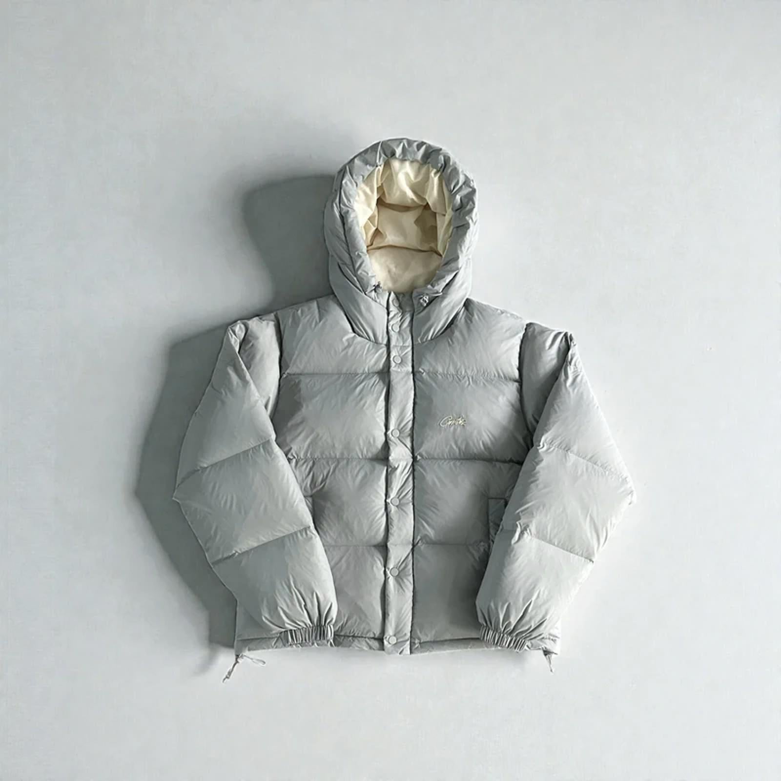 Corteiz Bolo Puffer Jacket V2 Grey