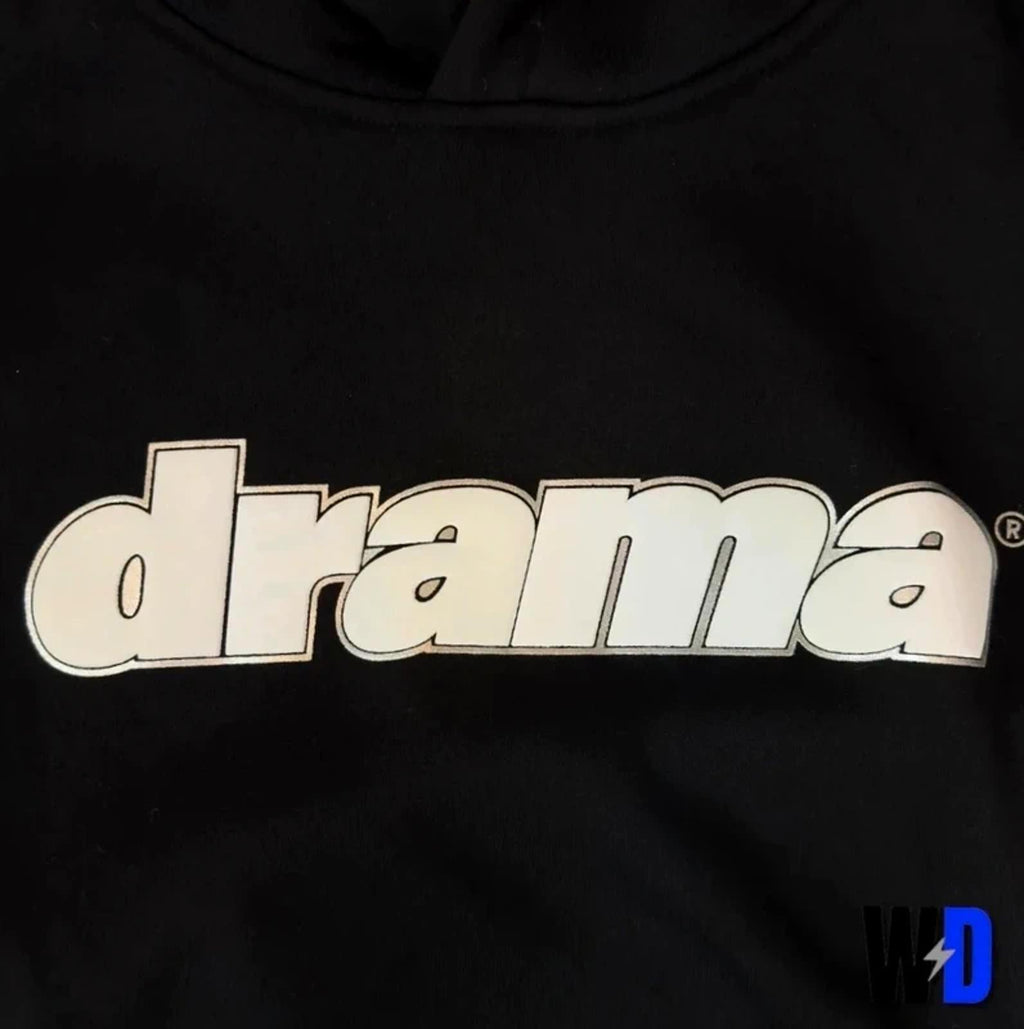 Drama Call Foam Print Tracksuit Black