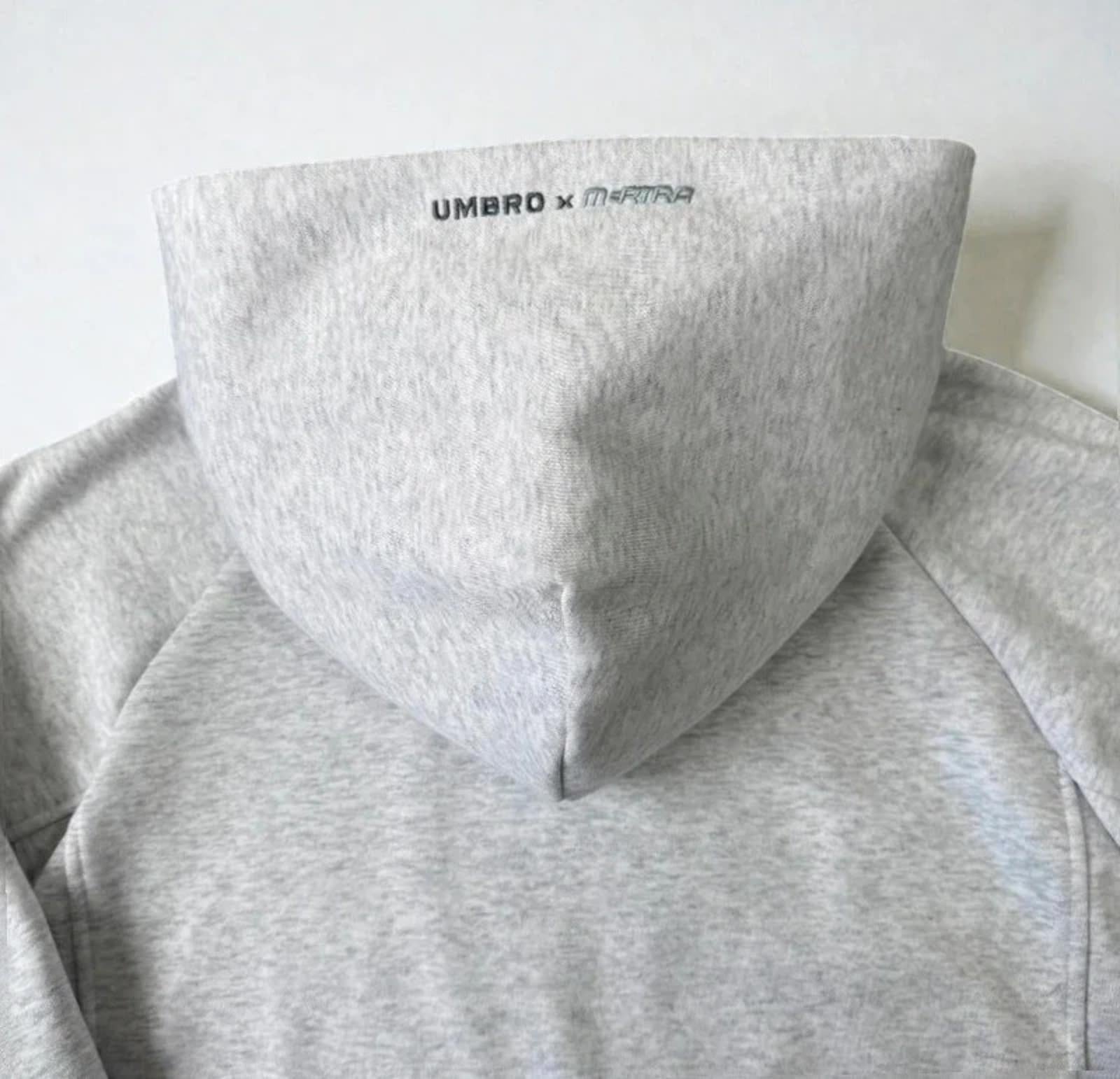 Mertra X Umbro grey Hoodie