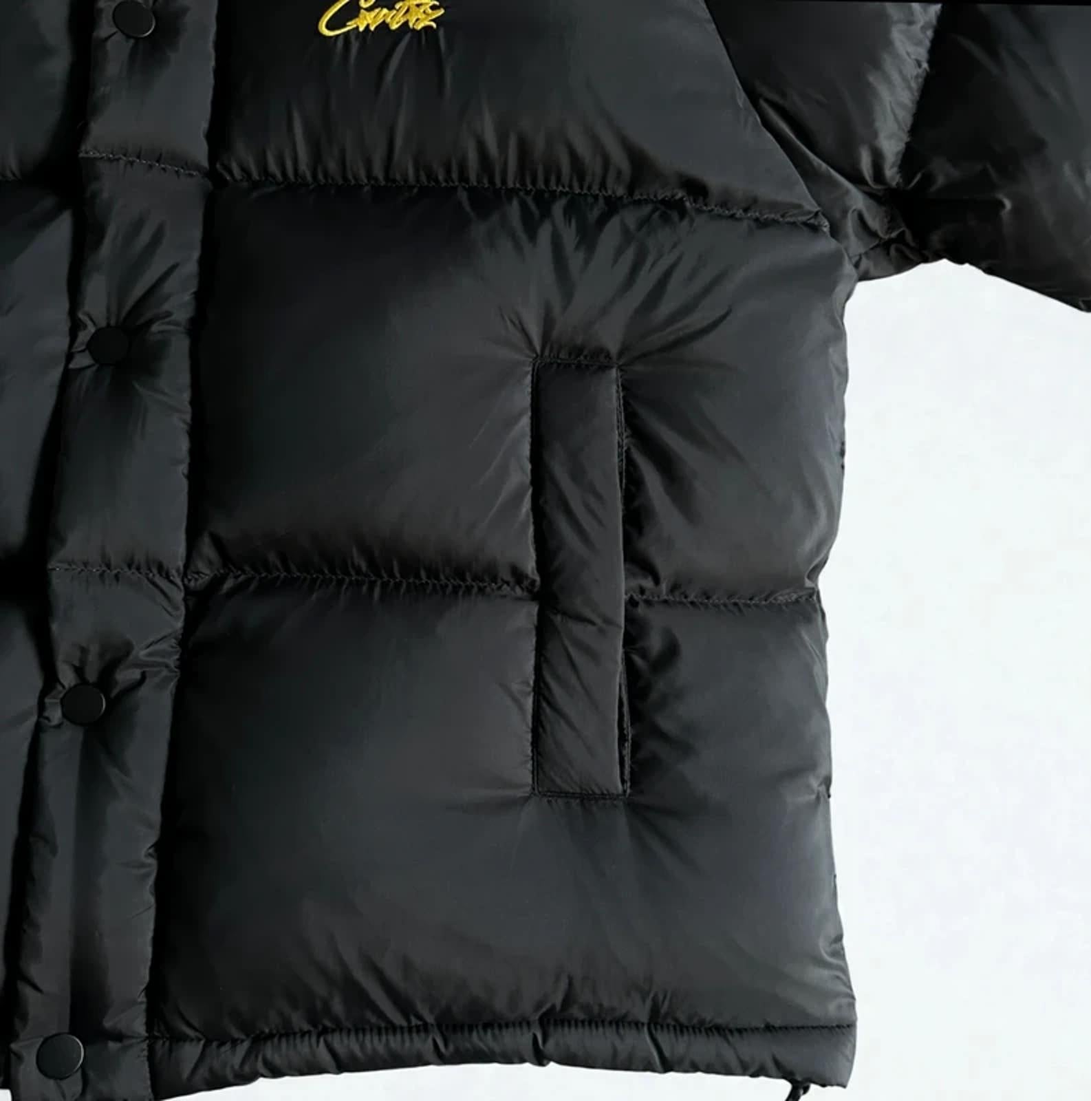 Corteiz Bolo Puffer Jacket V2 Black