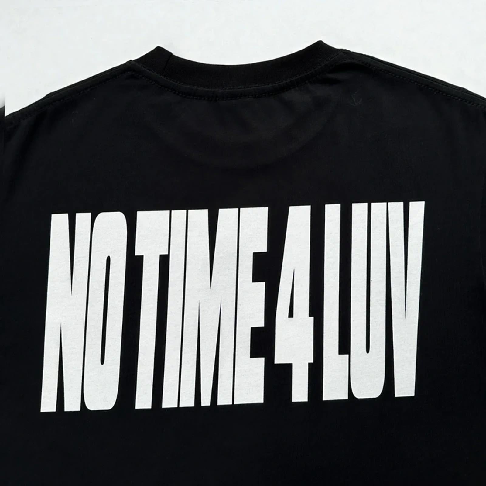 Corteiz No time 4 Luv Tee Black