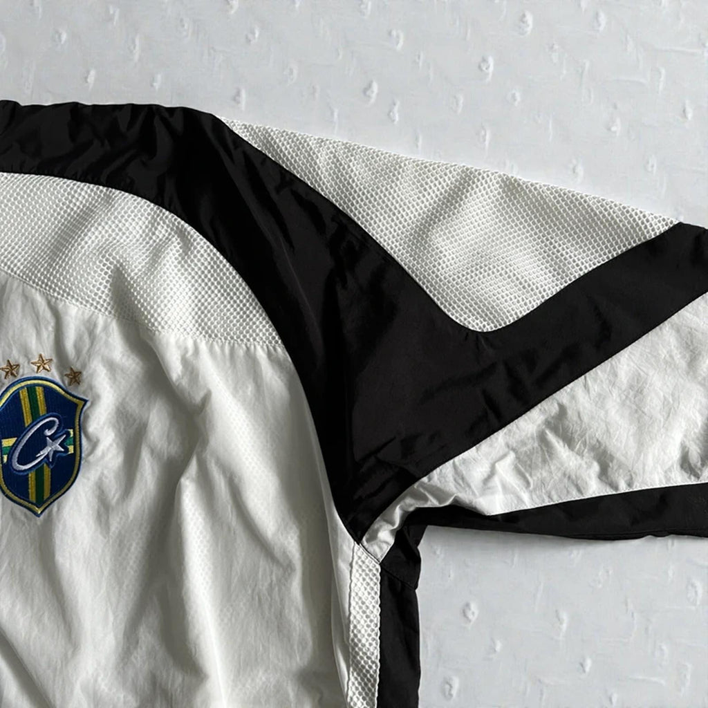Corteiz Olympic Shuku Jacket White