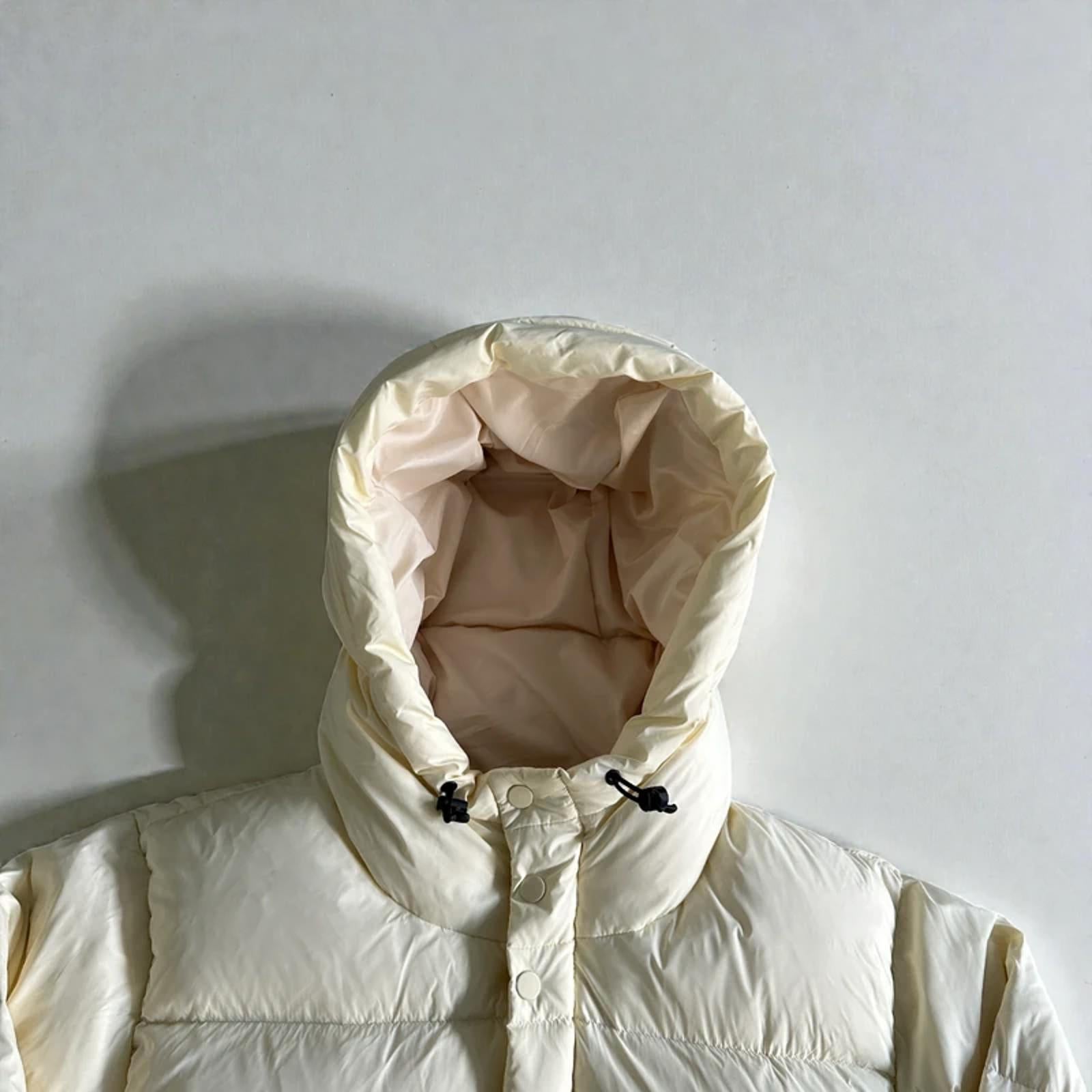 Corteiz Bolo Puffer Jacket Off White