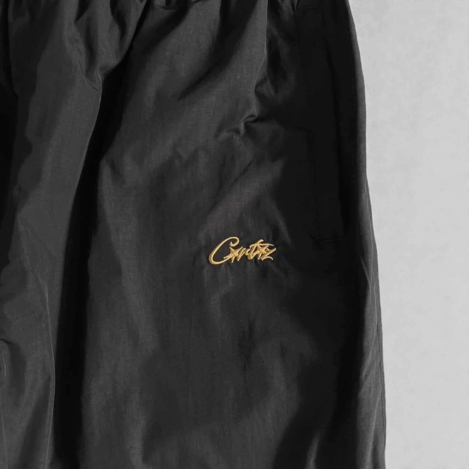 Corteiz Olympic Shuku Brazil Joggers Black