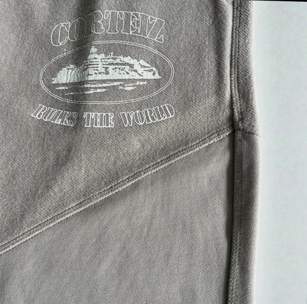 Corteiz Superior V2 Zip-Up Joggers Grey