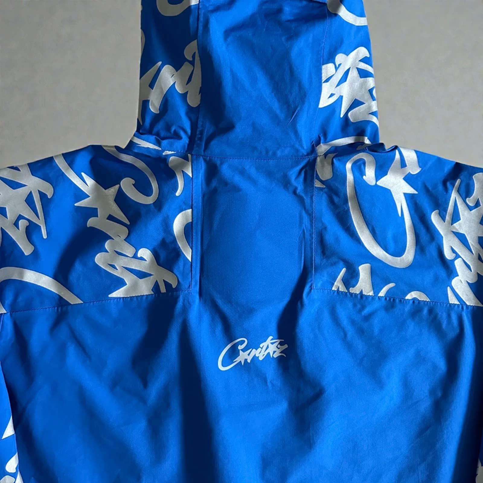 Corteiz Elitework Shell Jacket Blue