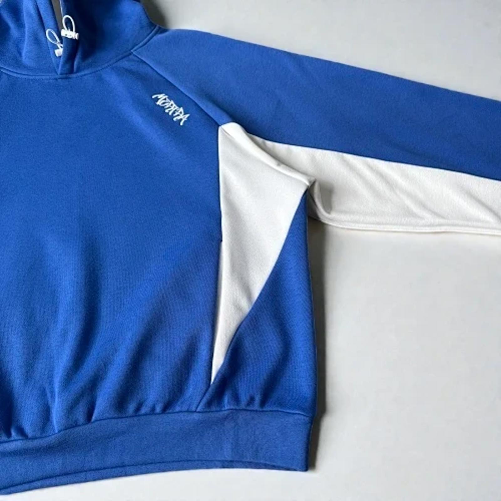 Mertra Hoodie Blue/White