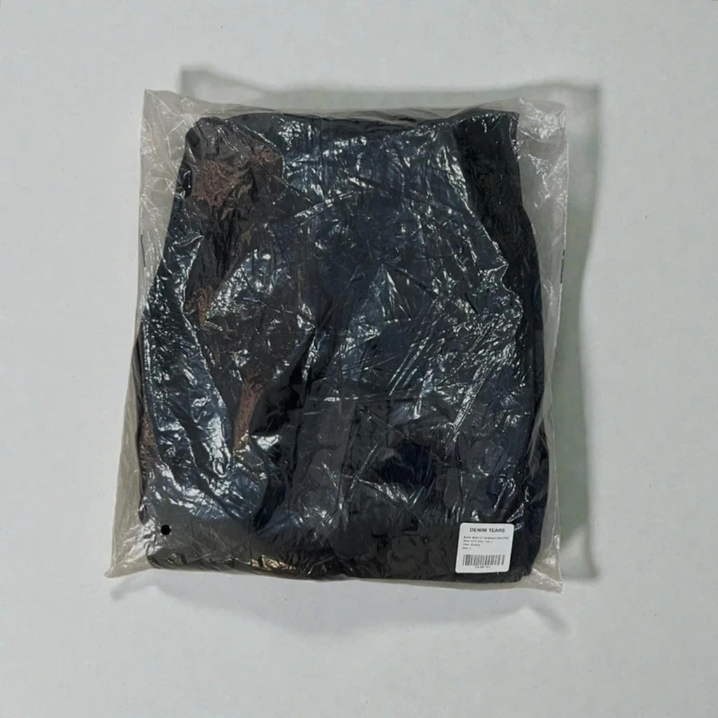 Denim Tears Monochrome Wreath Joggers Black