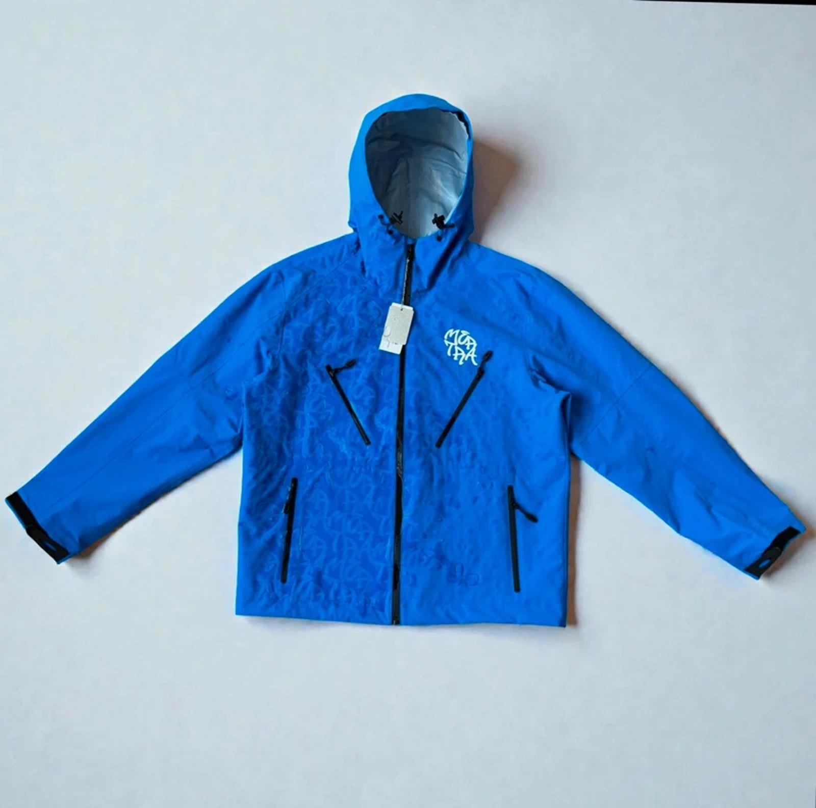 Mertra Water Reactive Windbreaker Blue