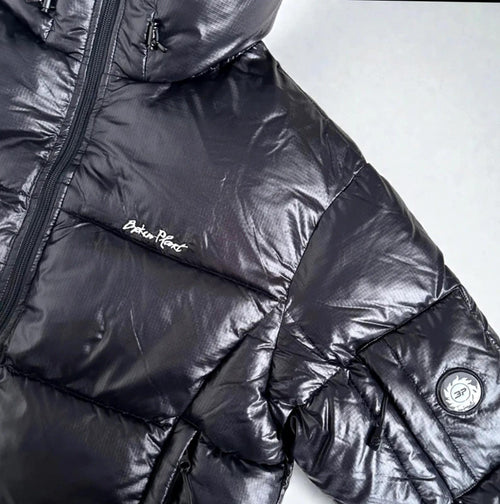 Broken Planet Puffer Jacket Shiny Black
