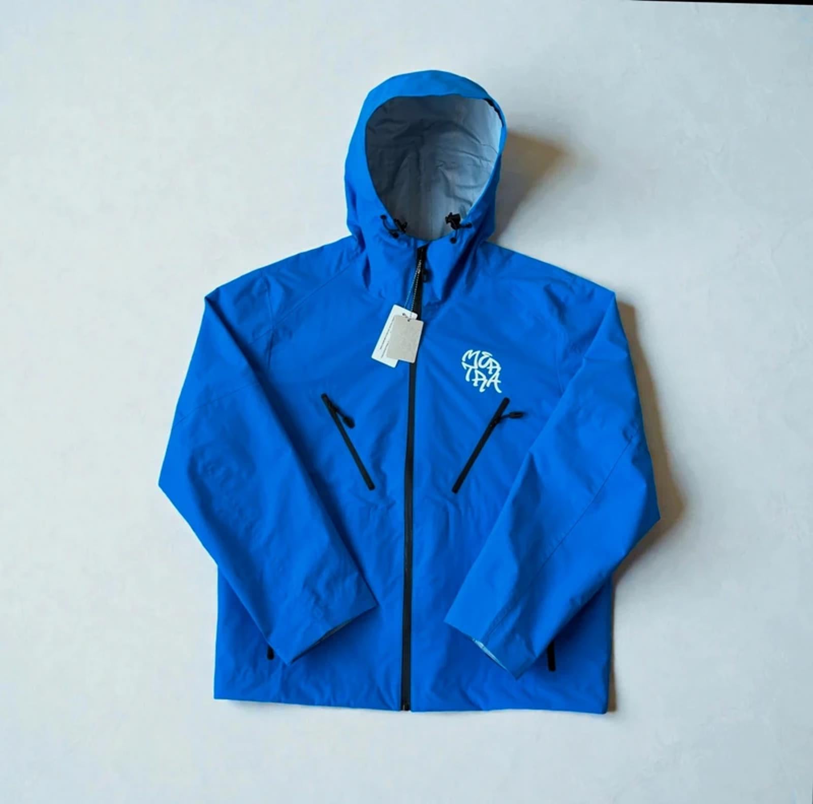Mertra Water Reactive Windbreaker Blue