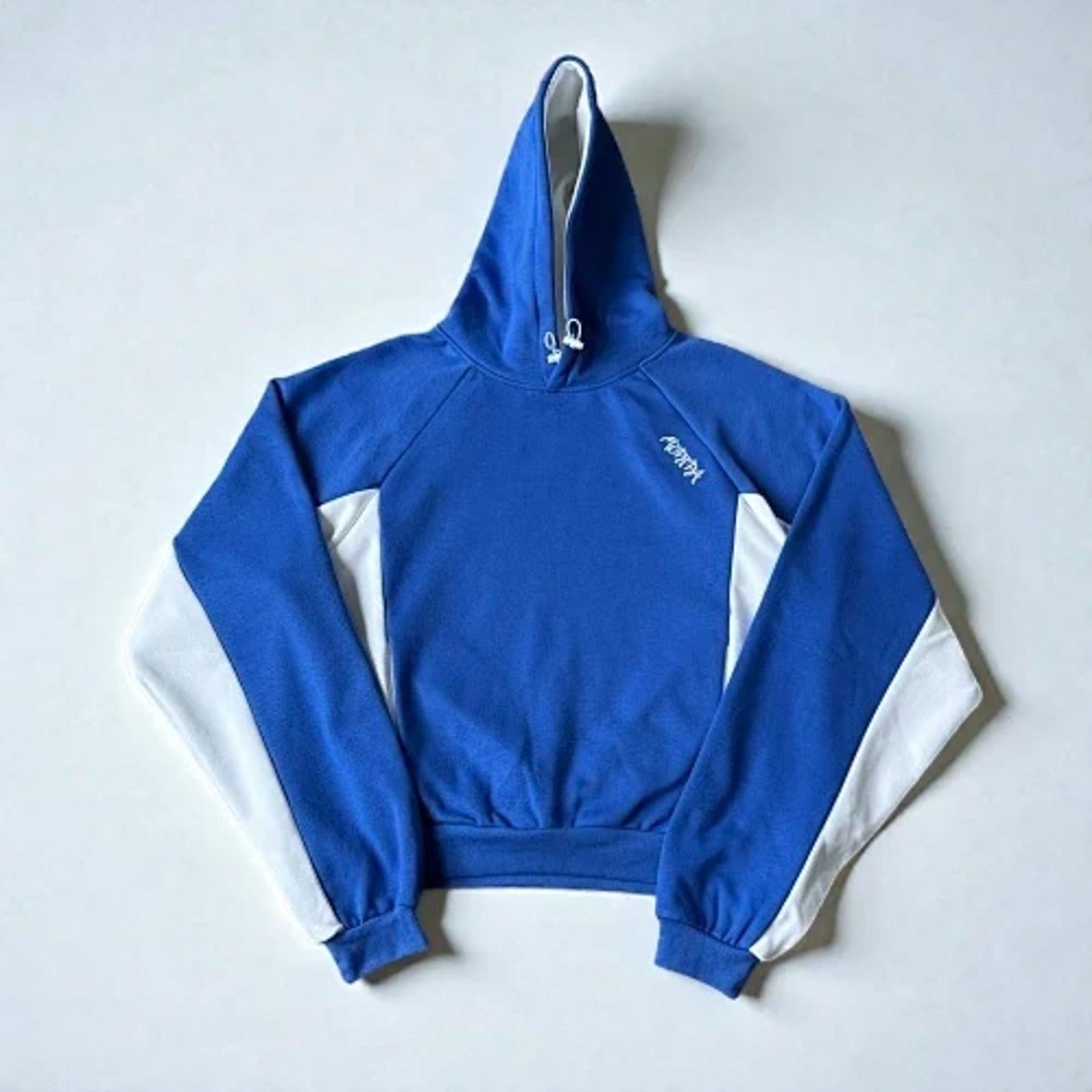 Mertra Hoodie Blue/White