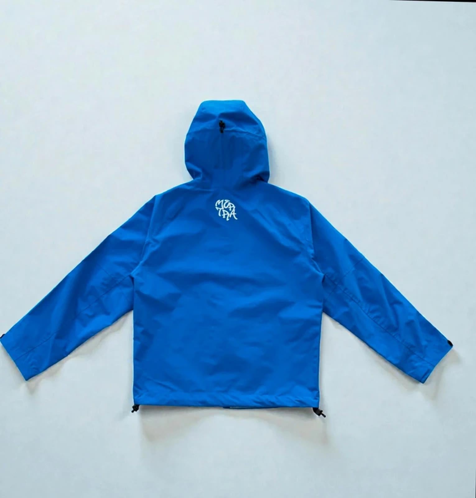 Mertra Water Reactive Windbreaker Blue