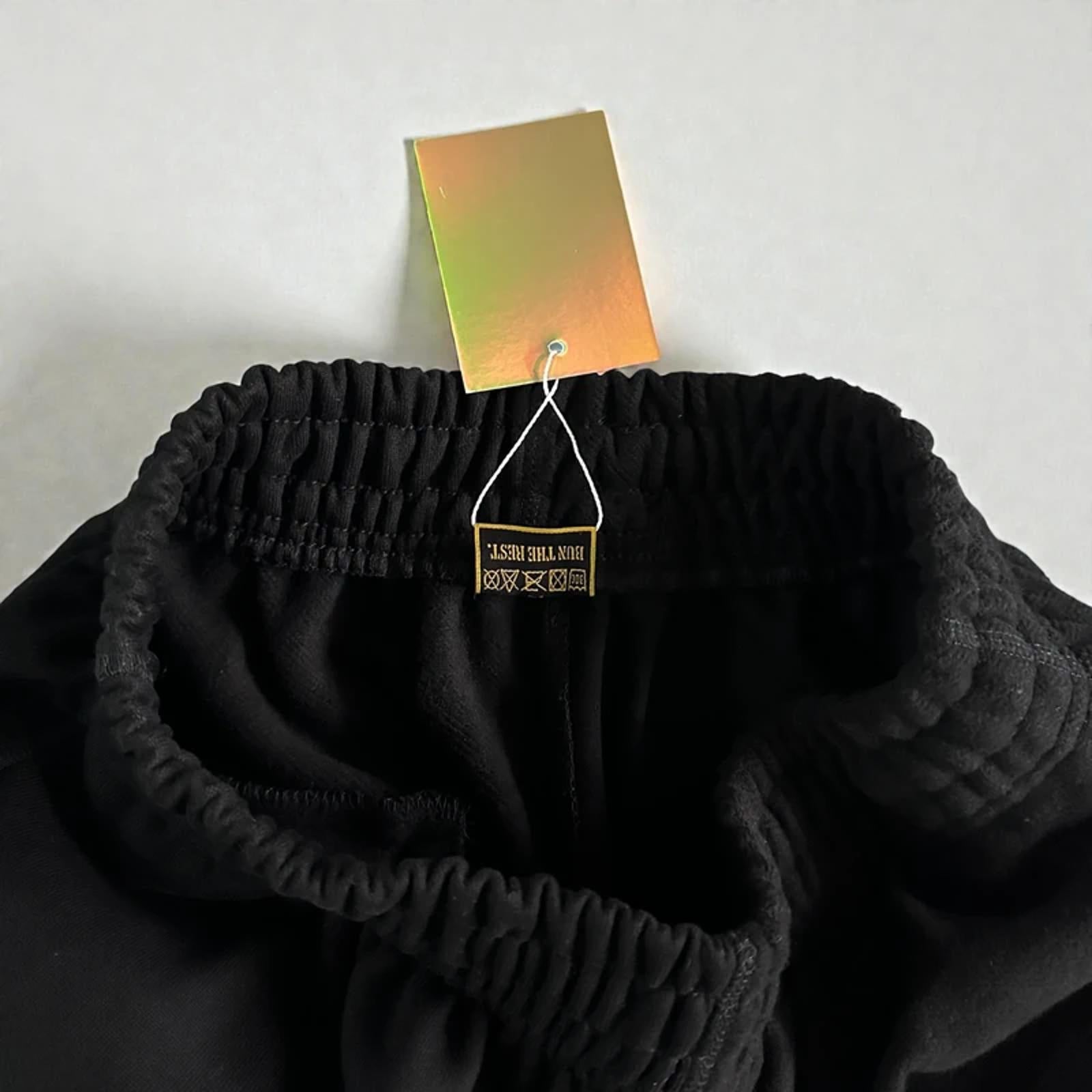 Corteiz Superior V2 Zip-Up Joggers Black