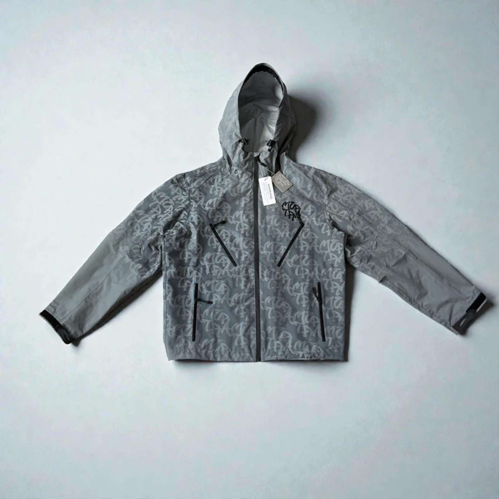 Mertra Water Reactive Windbreaker Grey