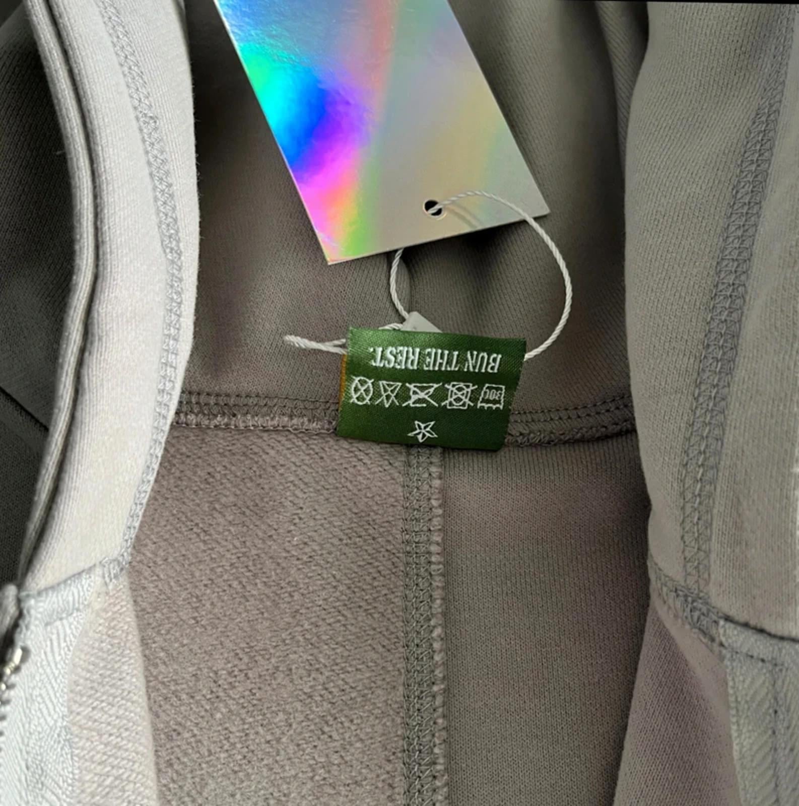 Corteiz Superior V2 Zip-Up Hoodie Grey