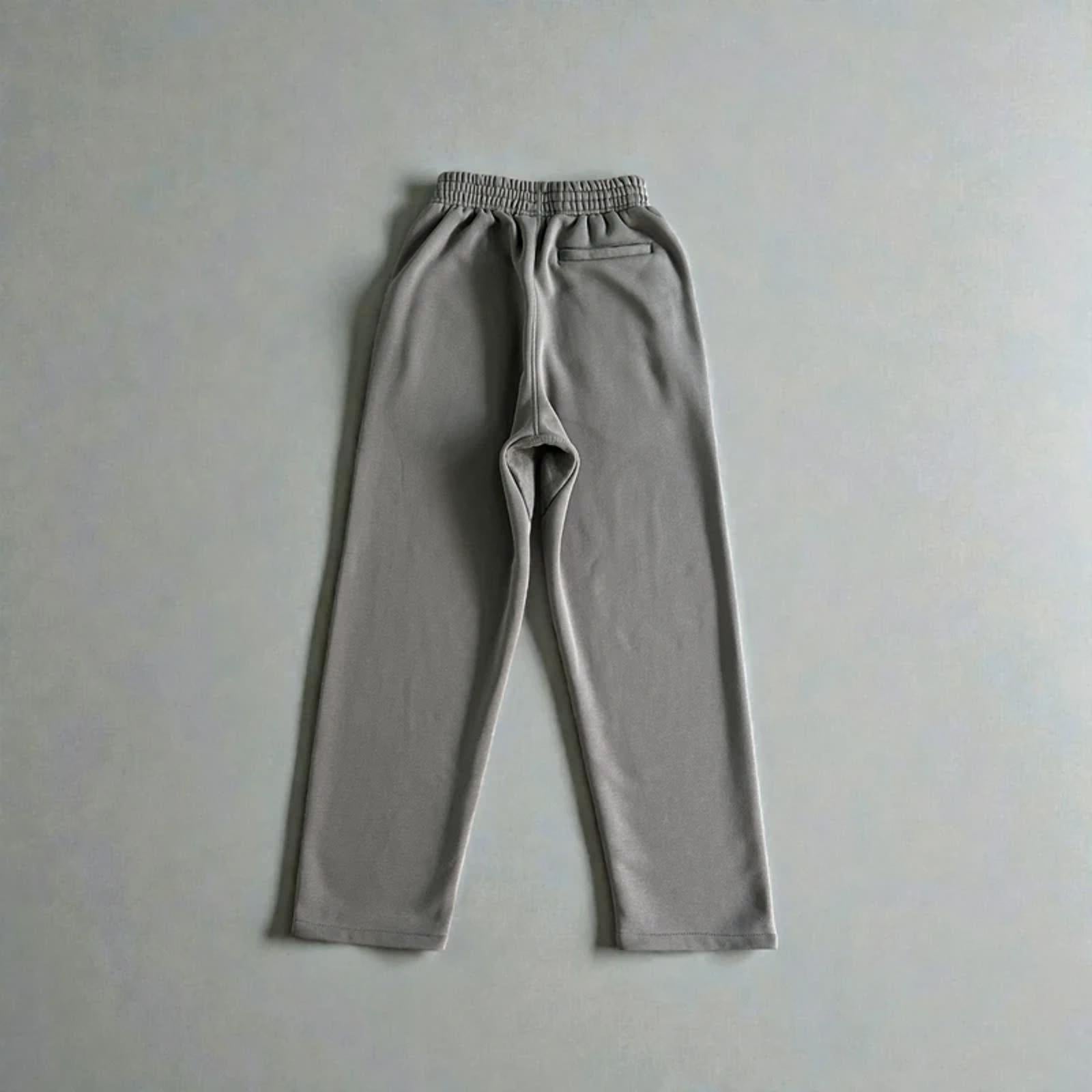 Corteiz Island Puff Print Joggers Grey