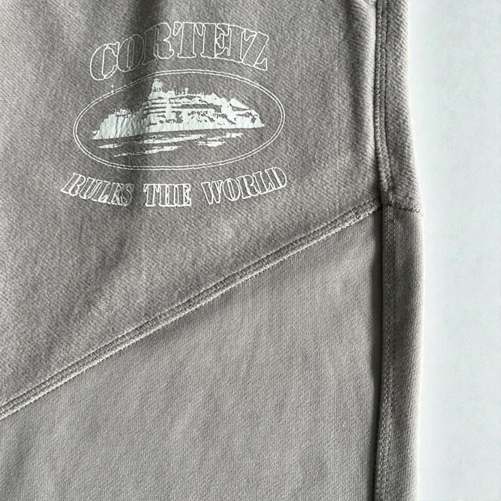 Corteiz Superior V2 Zip-Up Joggers Grey