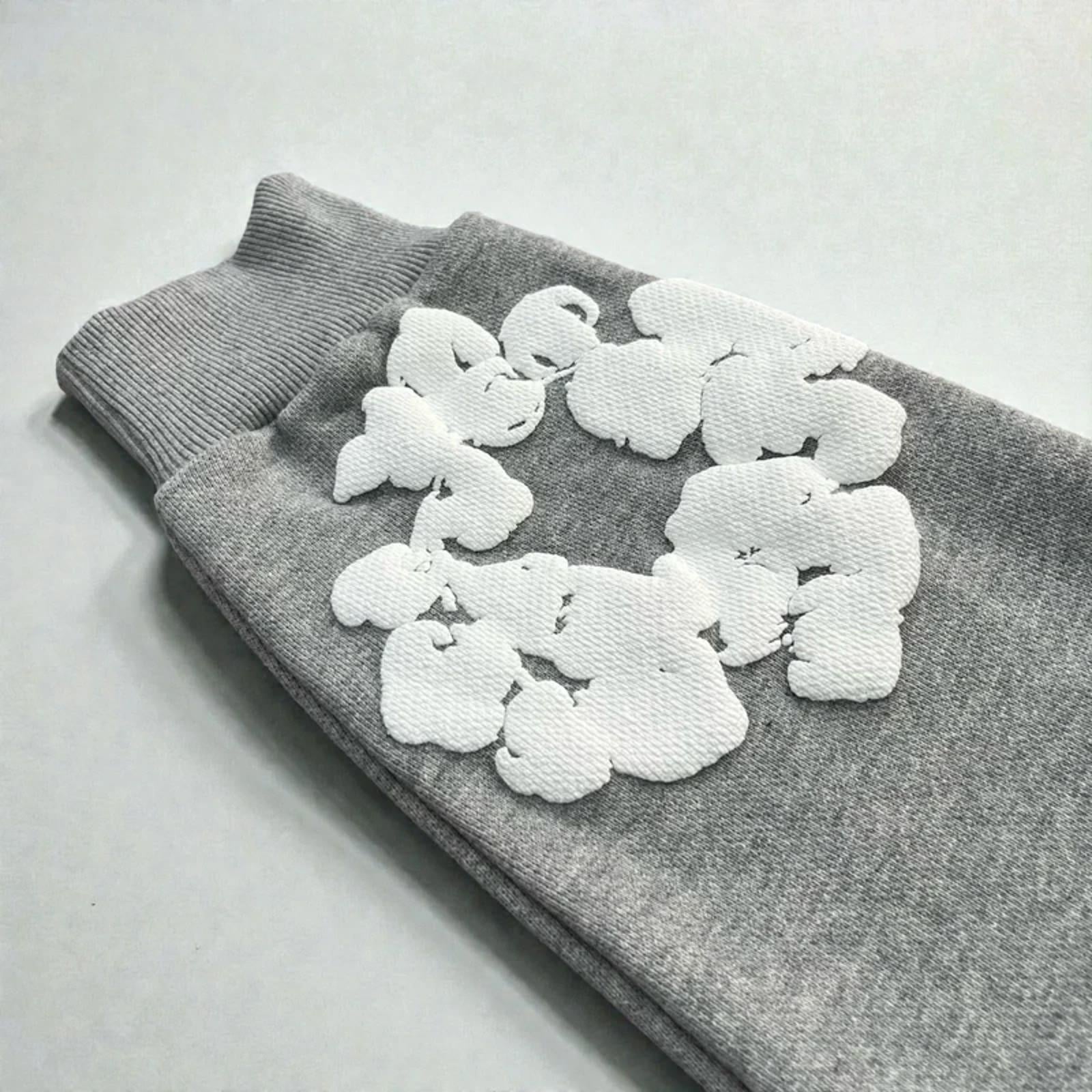 Denim Tears Cotton Wreath Hoodie Grey