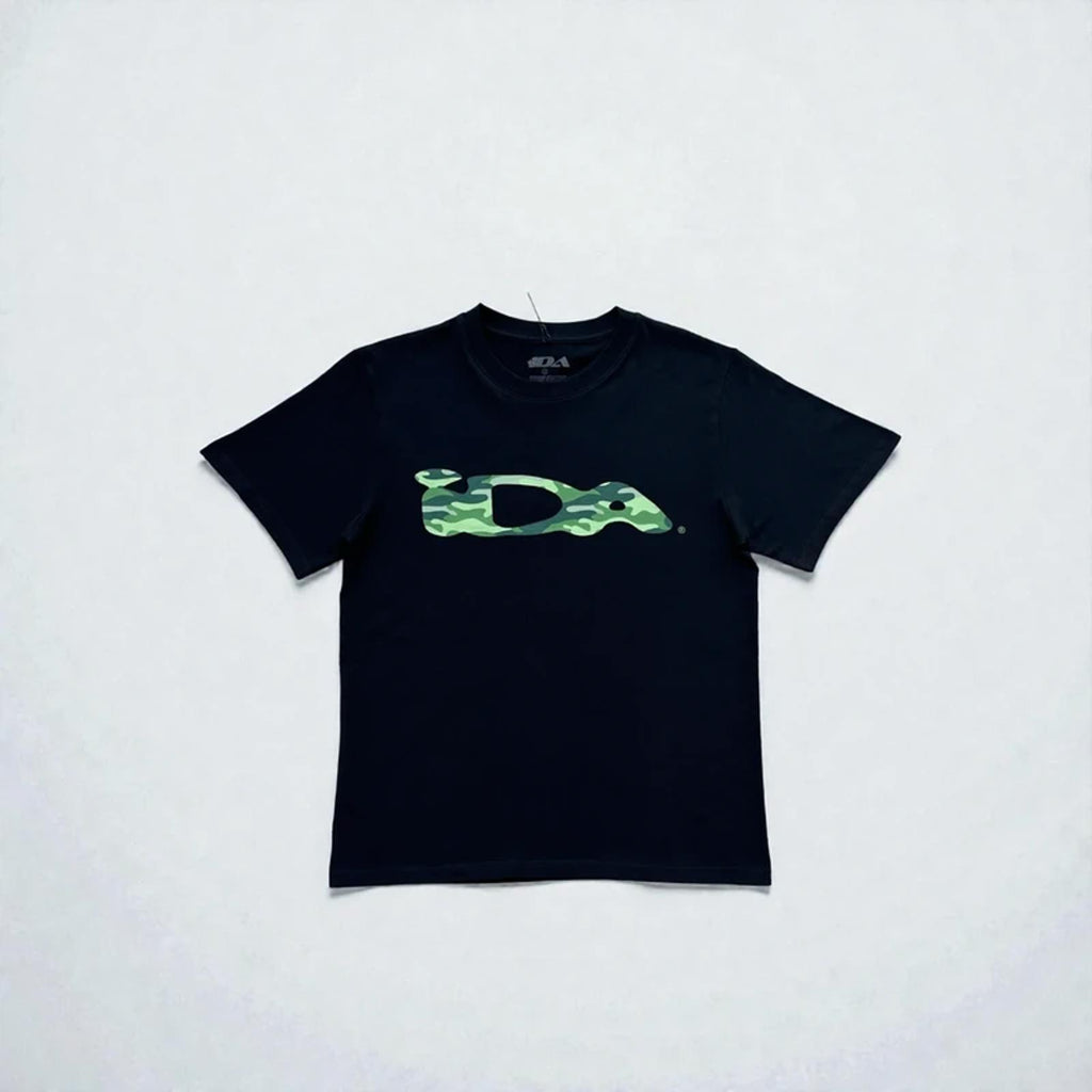 IDA Camo Logo T-Shirt Black