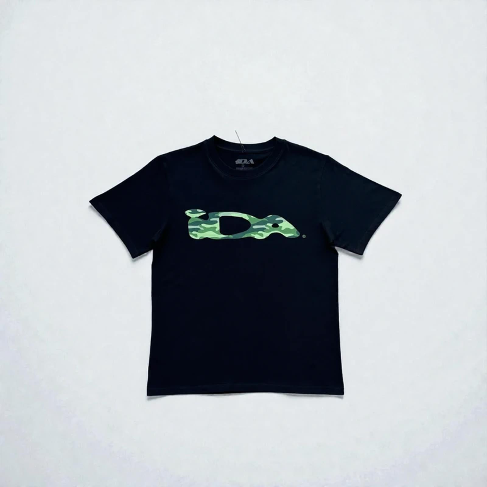 IDA Camo Logo T-Shirt Black
