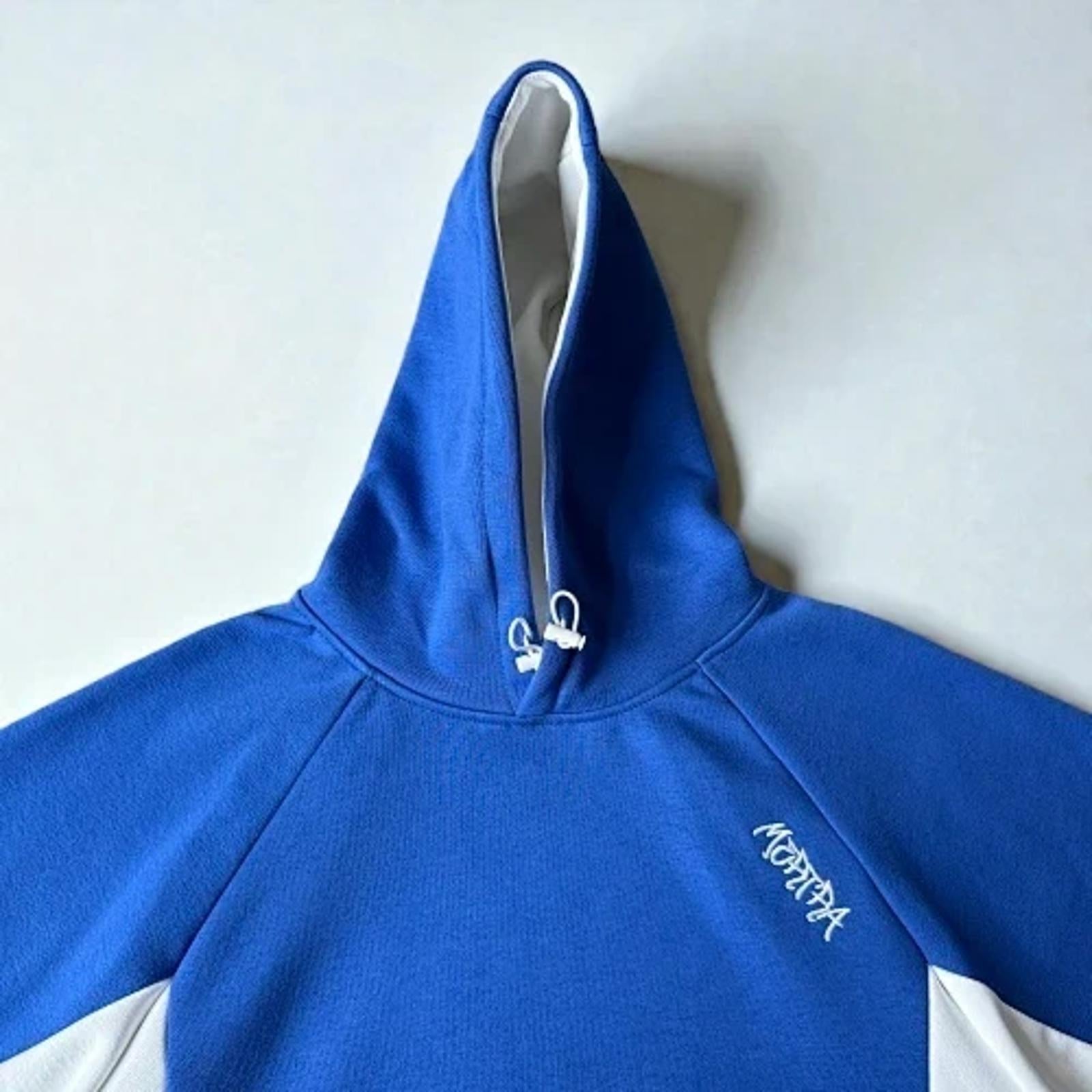 Mertra Hoodie Blue/White